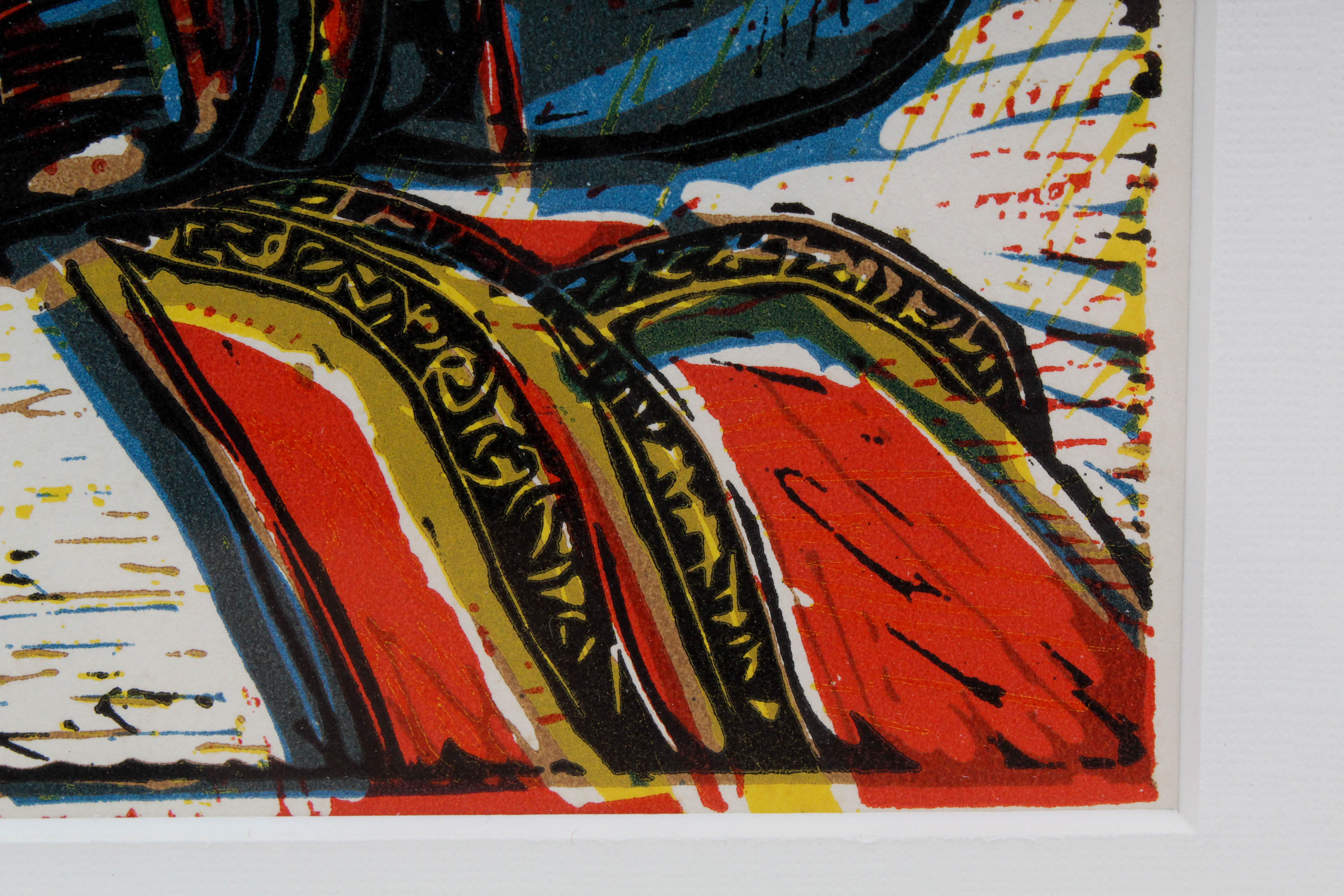 Pablo Picasso Linoleum Cut "Portrait of a Lady, After Lucas Cranach the Younger"