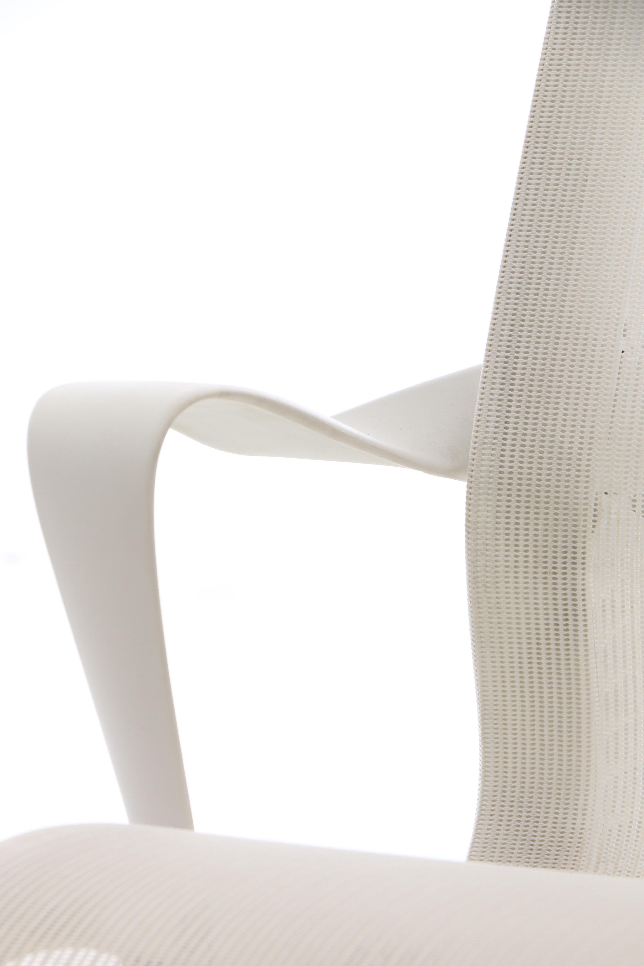 Herman Miller "Setu" Lounge Chair with Ottoman in White