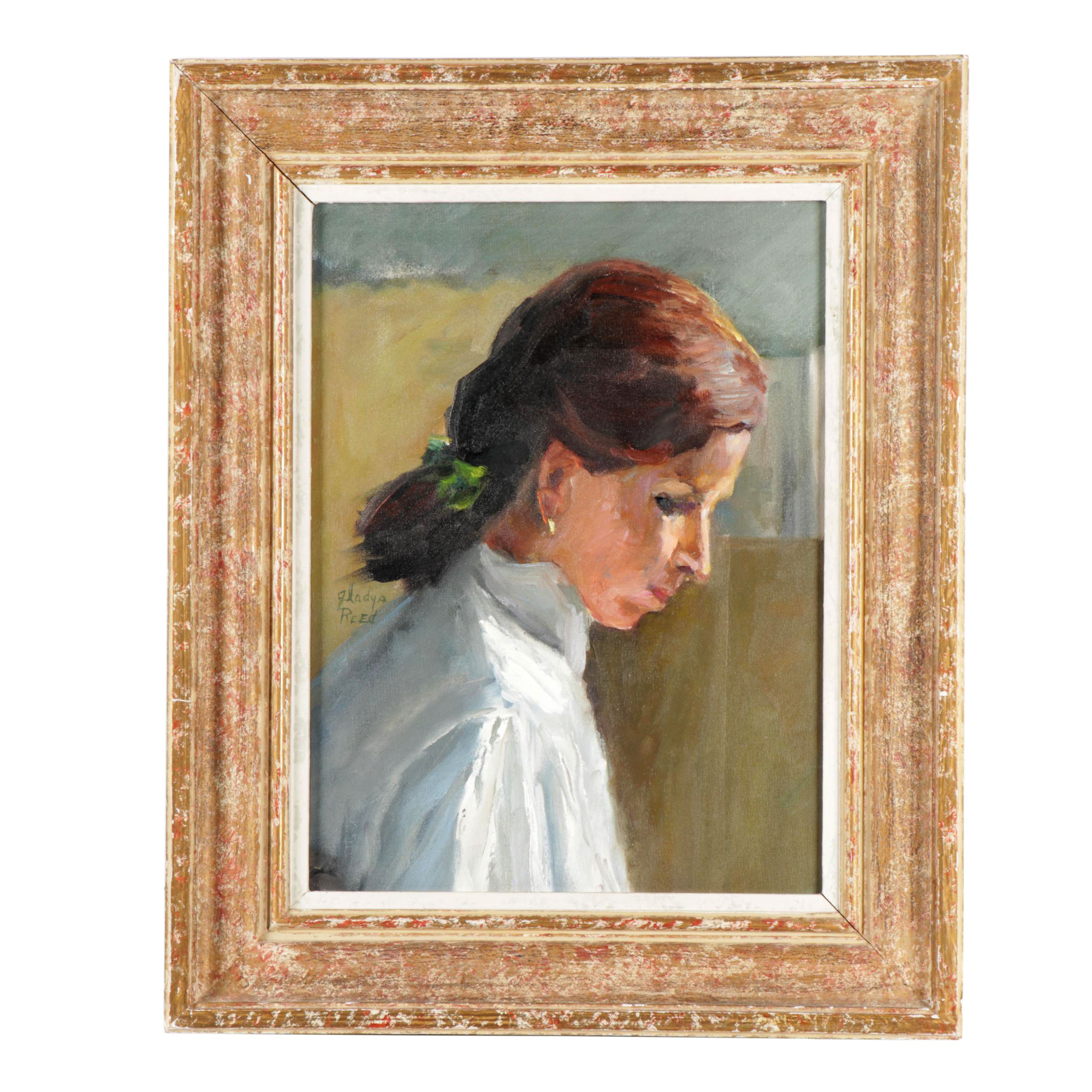 Gladys Reed Portrait Oil Painting