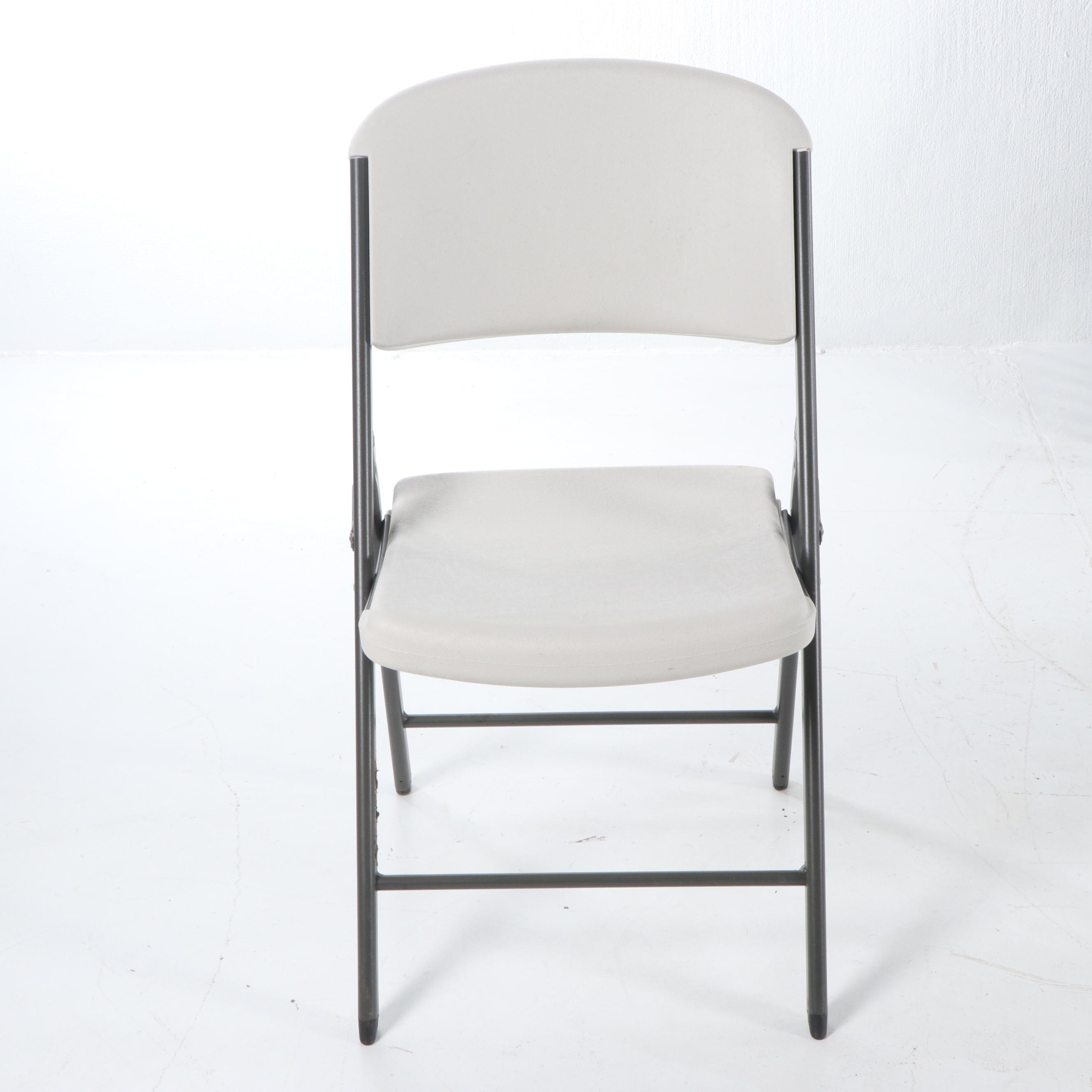 Set of Sixteen Lifetime Folding Chairs