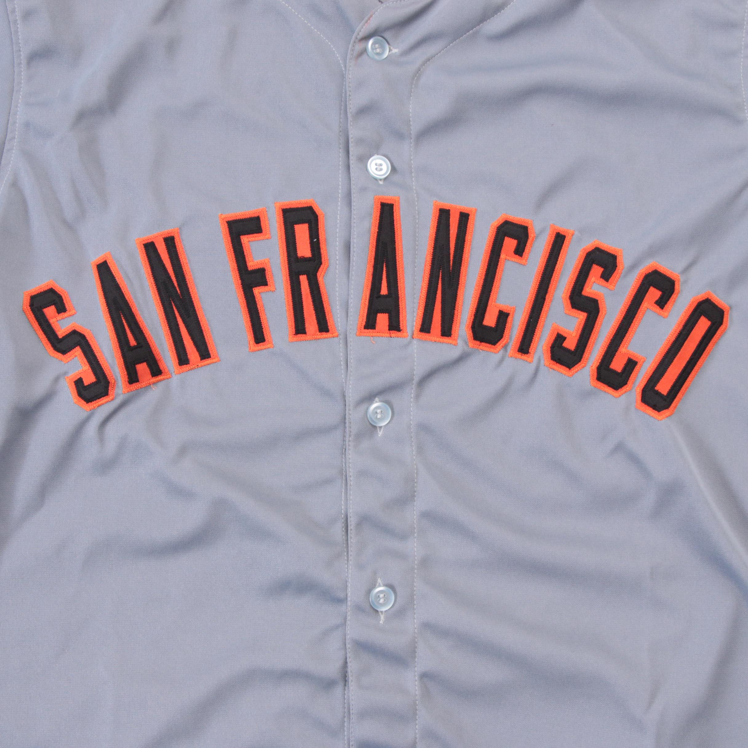 Wilie Mays Signed Giants Replica Jersey  COA