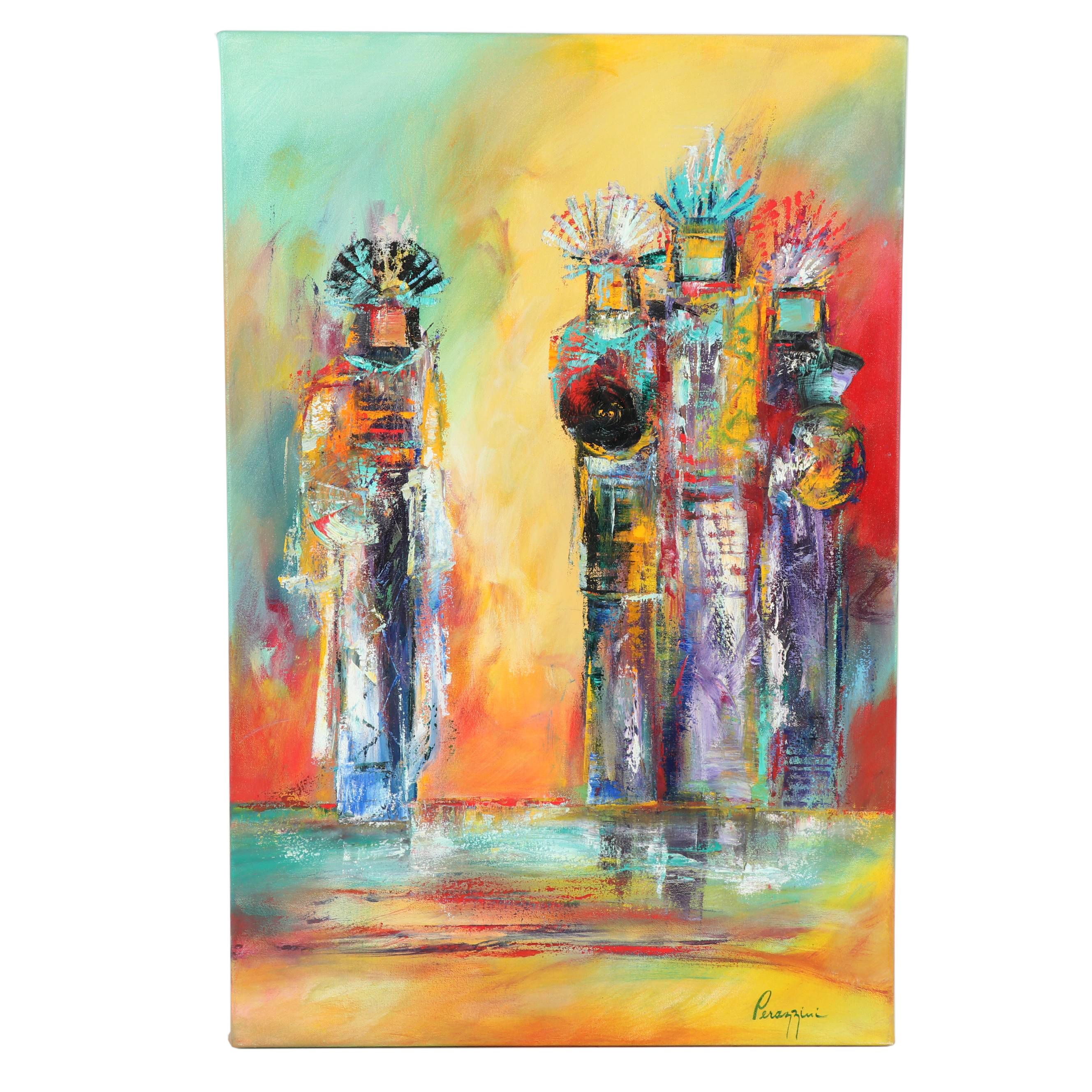 Gail Perazzini Oil Painting "Greet the Morning"