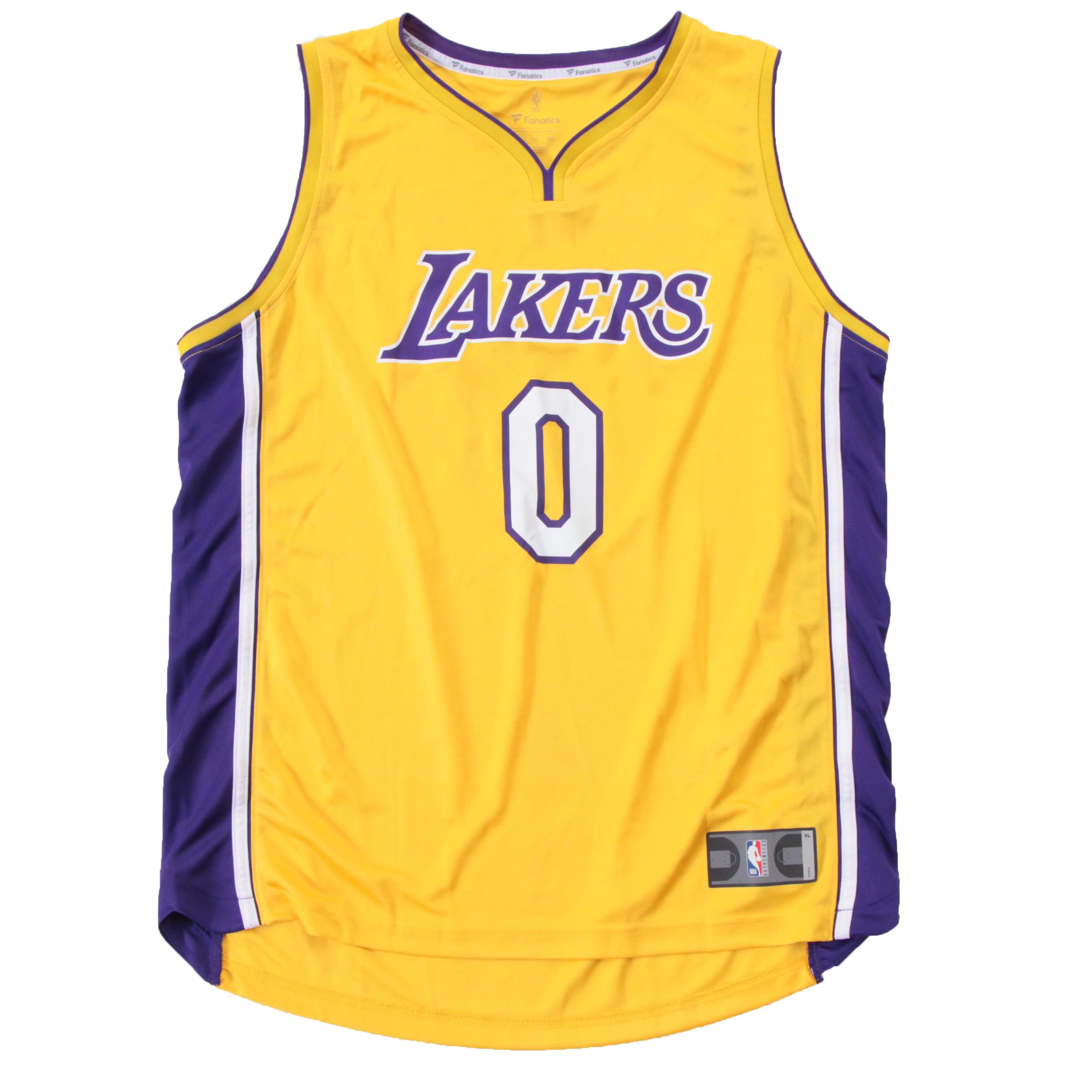 Kyle Kuzma Los Angels Lakers Replica NBA Basketball Jersey COA