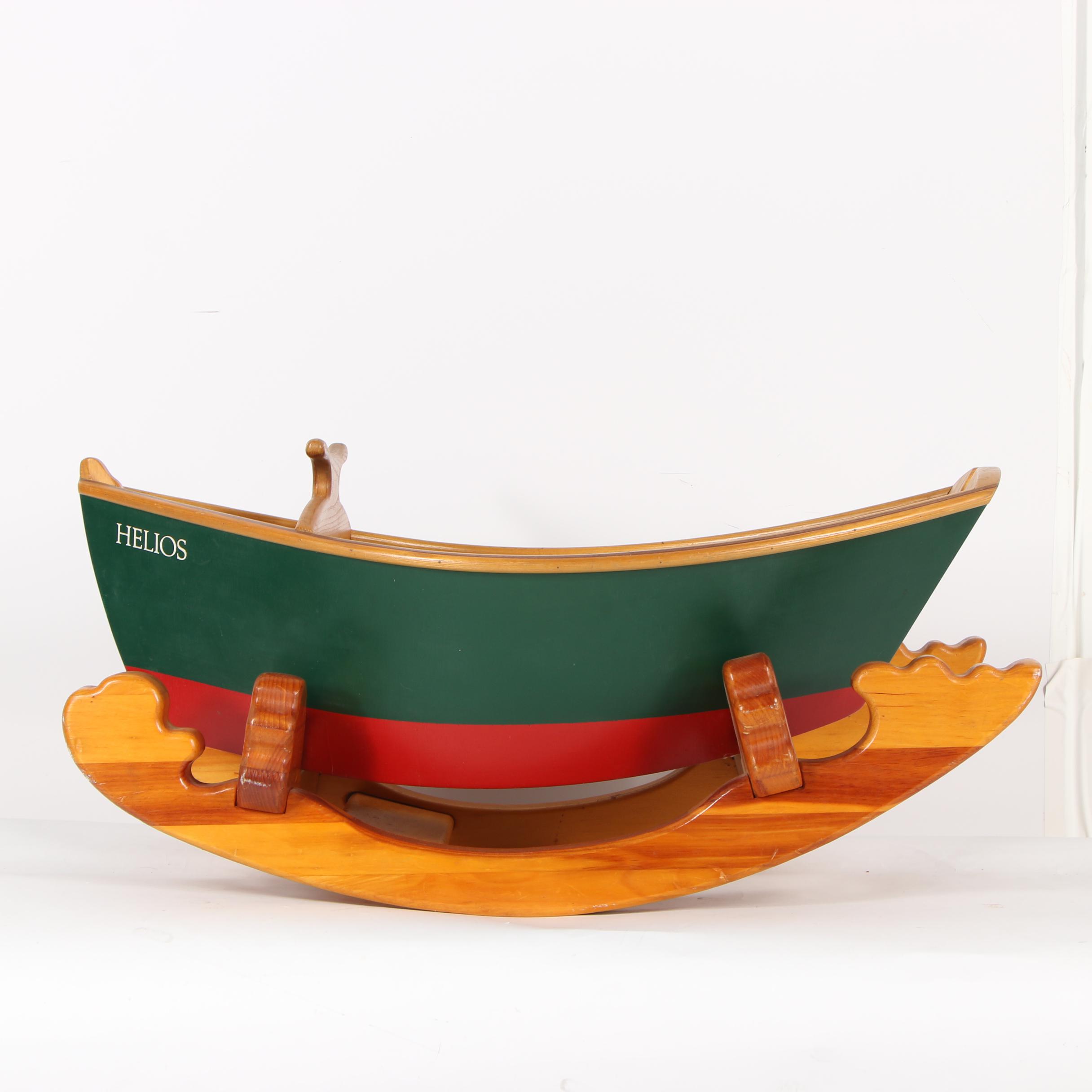 Original Buckley Smith "Helios" Gloucester Toddler Wooden Rocker