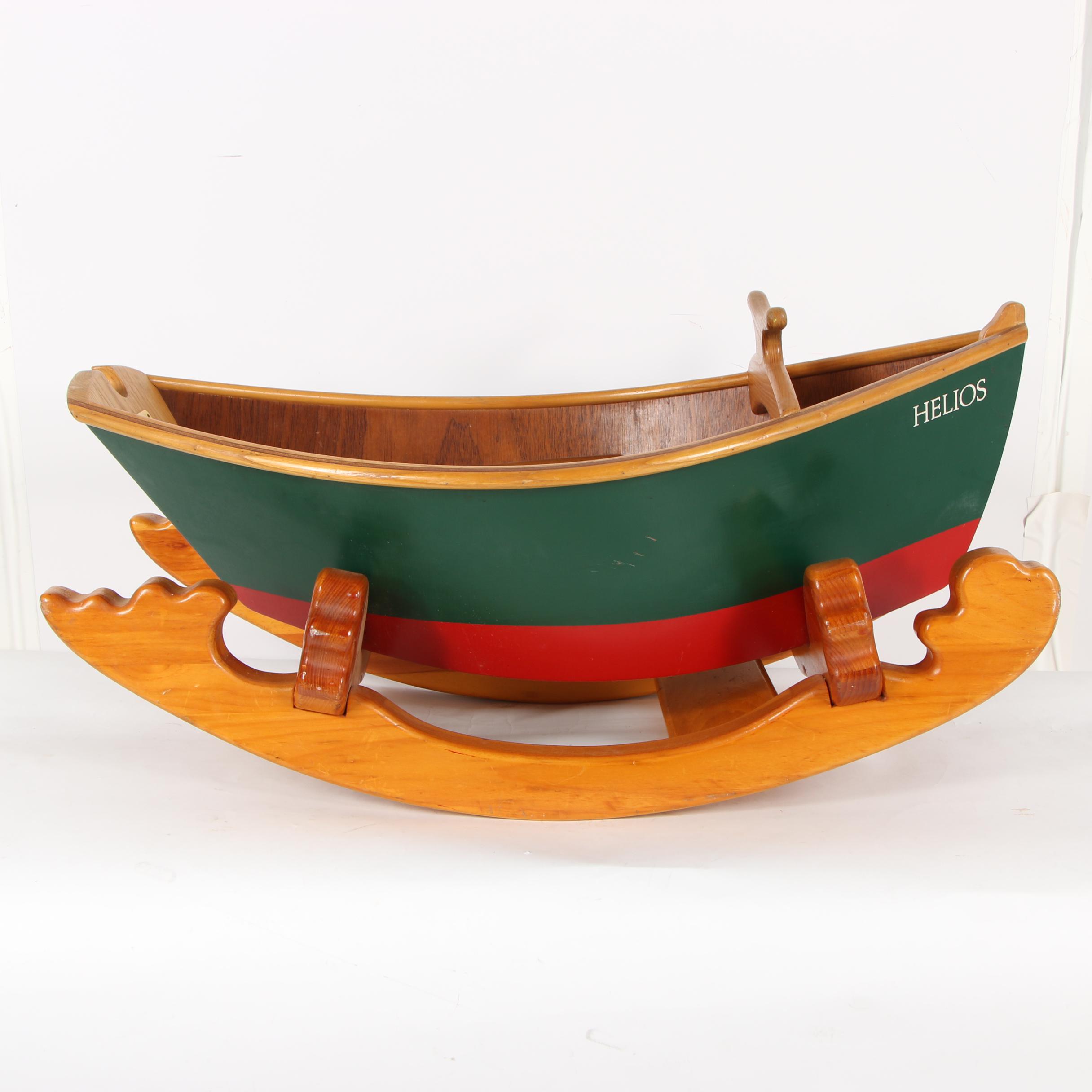 Original Buckley Smith "Helios" Gloucester Toddler Wooden Rocker