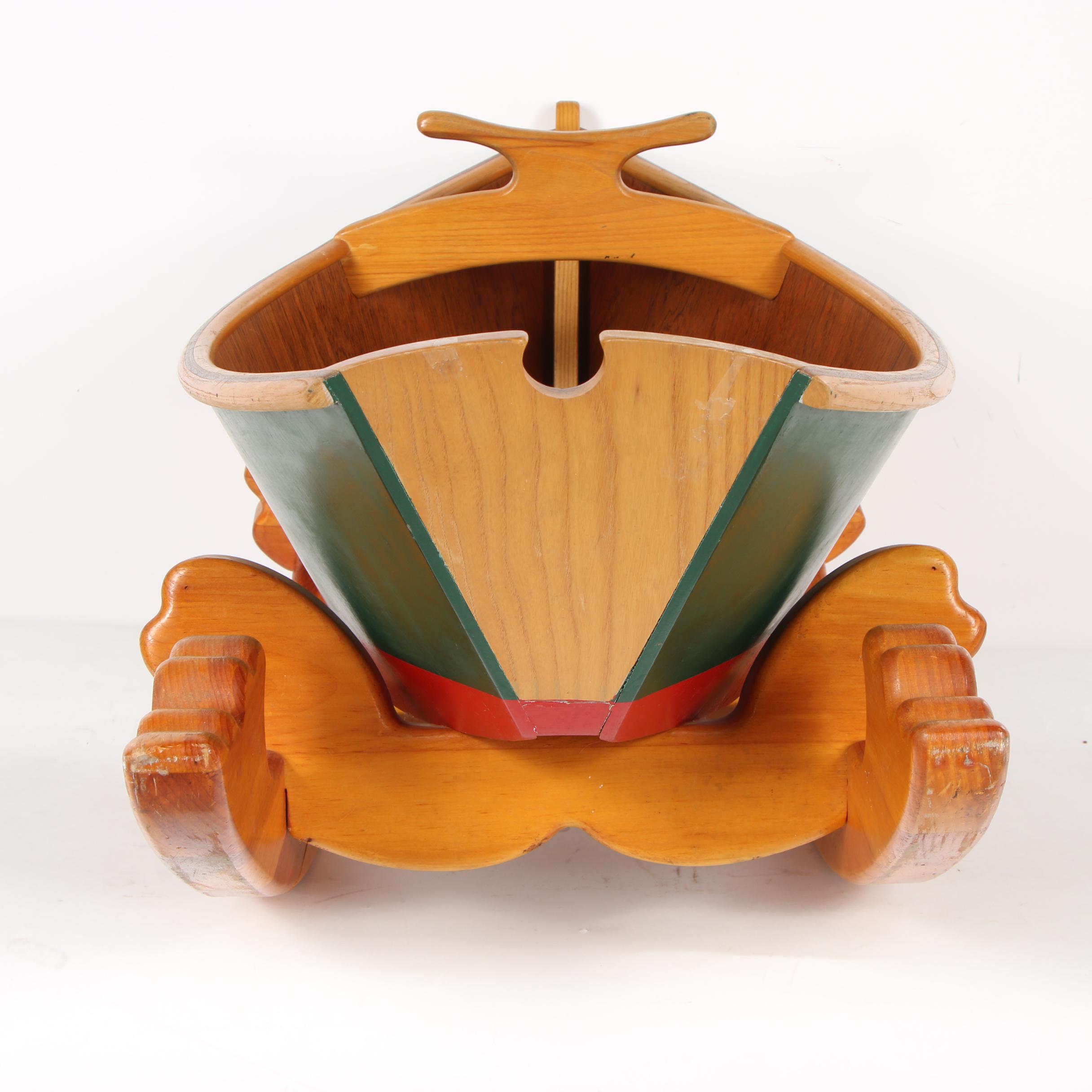 Original Buckley Smith "Helios" Gloucester Toddler Wooden Rocker