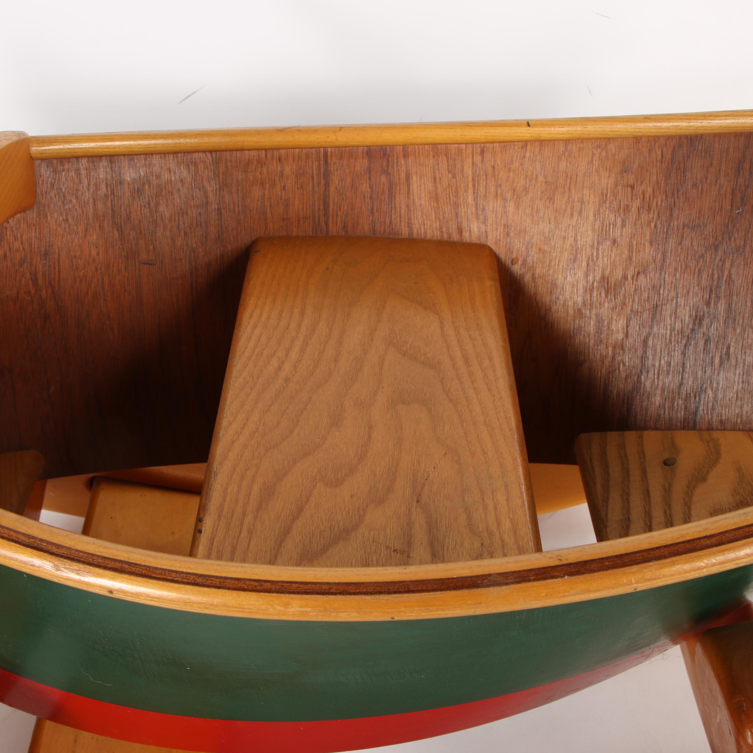 Original Buckley Smith "Helios" Gloucester Toddler Wooden Rocker