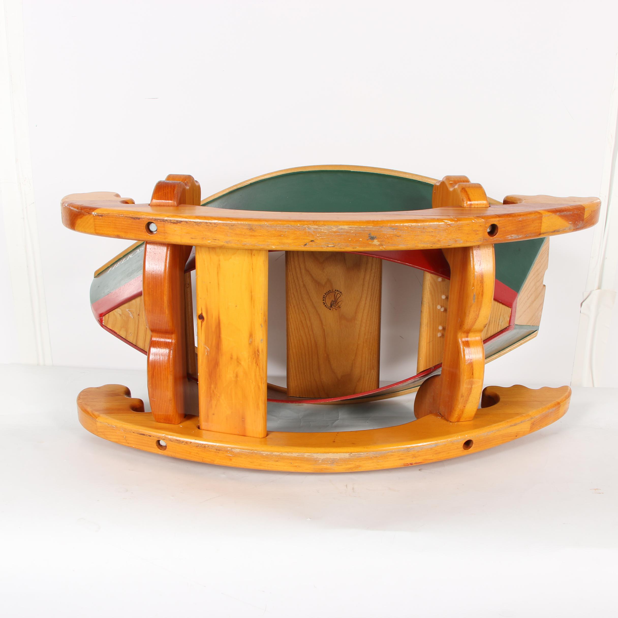 Original Buckley Smith "Helios" Gloucester Toddler Wooden Rocker