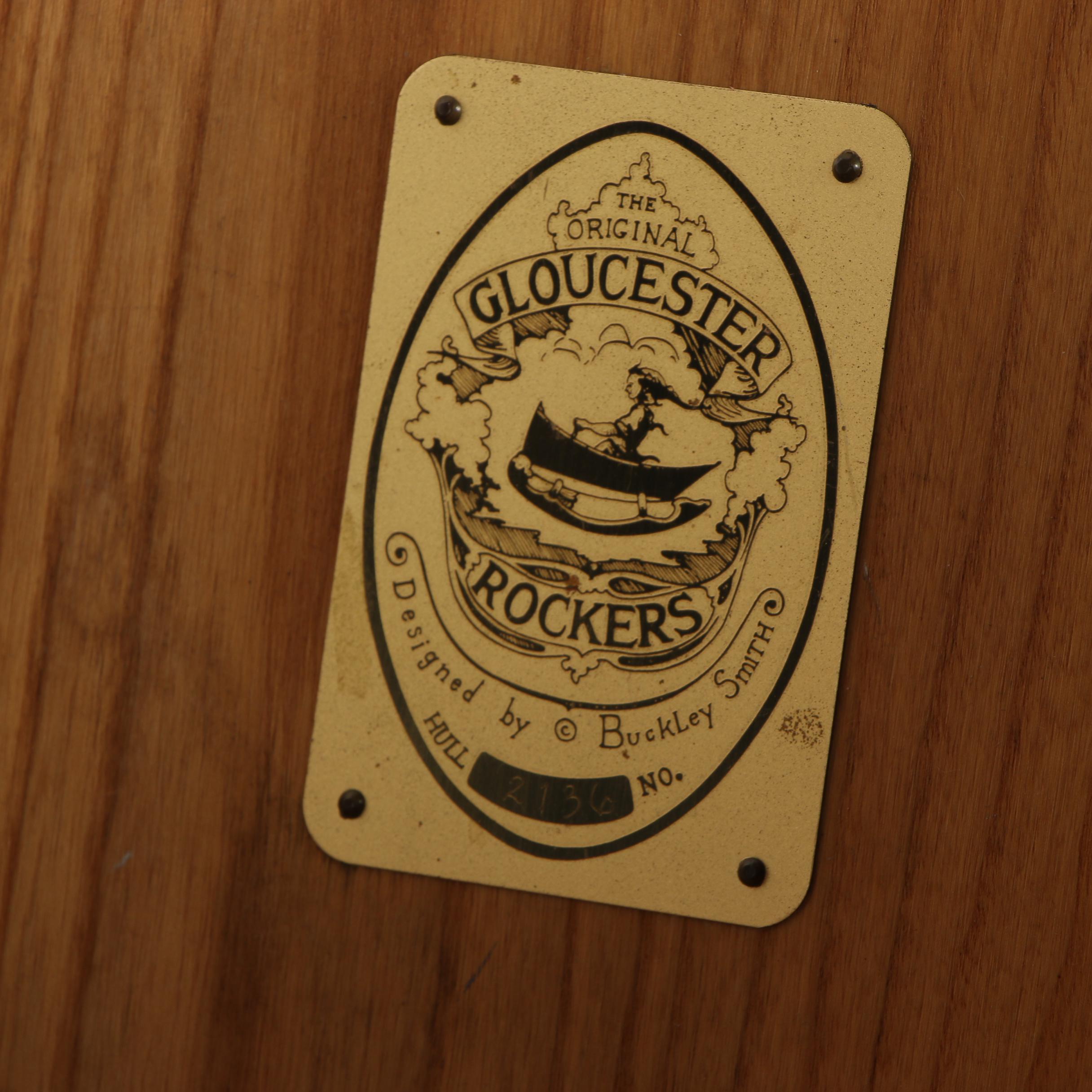 Original Buckley Smith "Helios" Gloucester Toddler Wooden Rocker