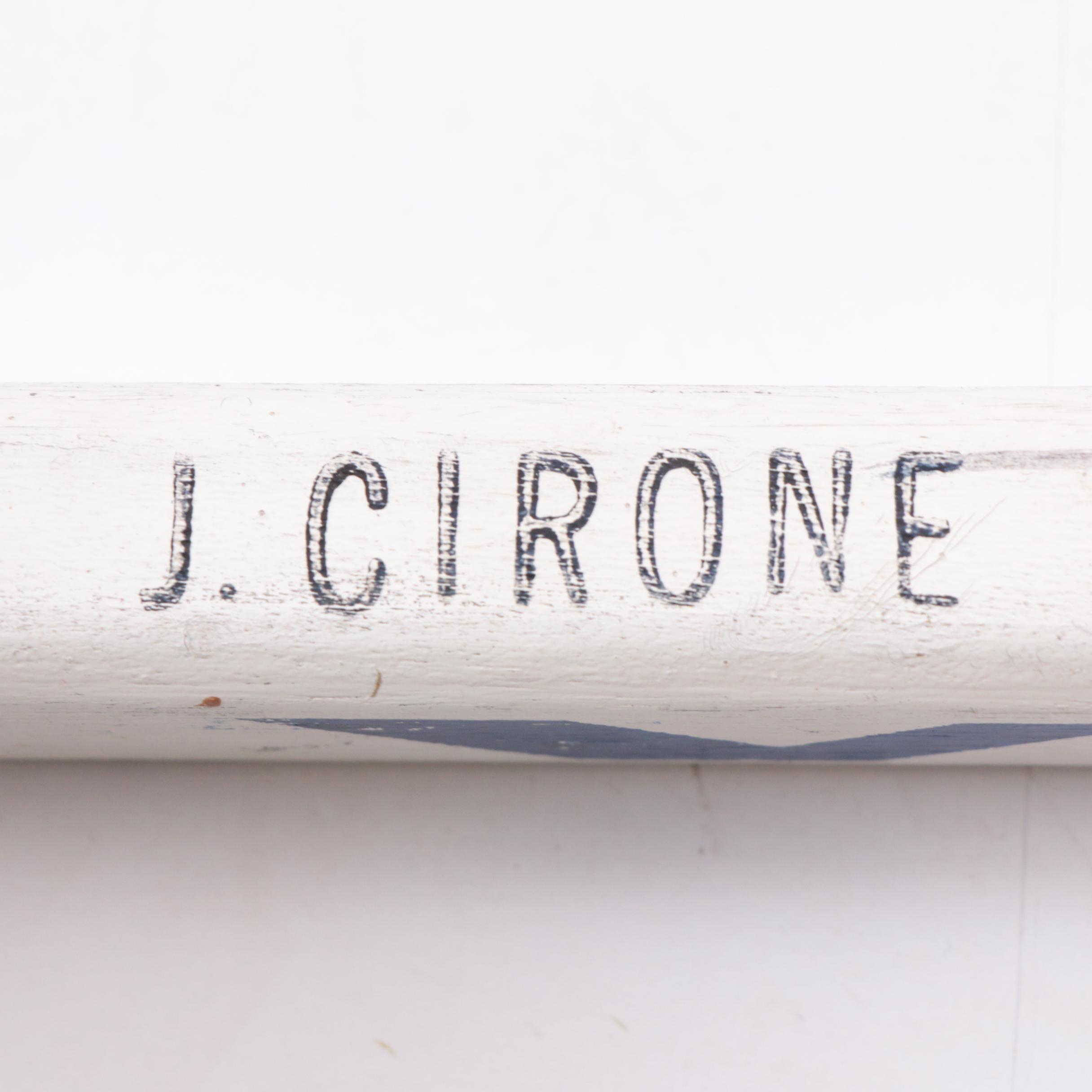 1990s Jason Cirone Victoriaville Professional Game Hockey Stick