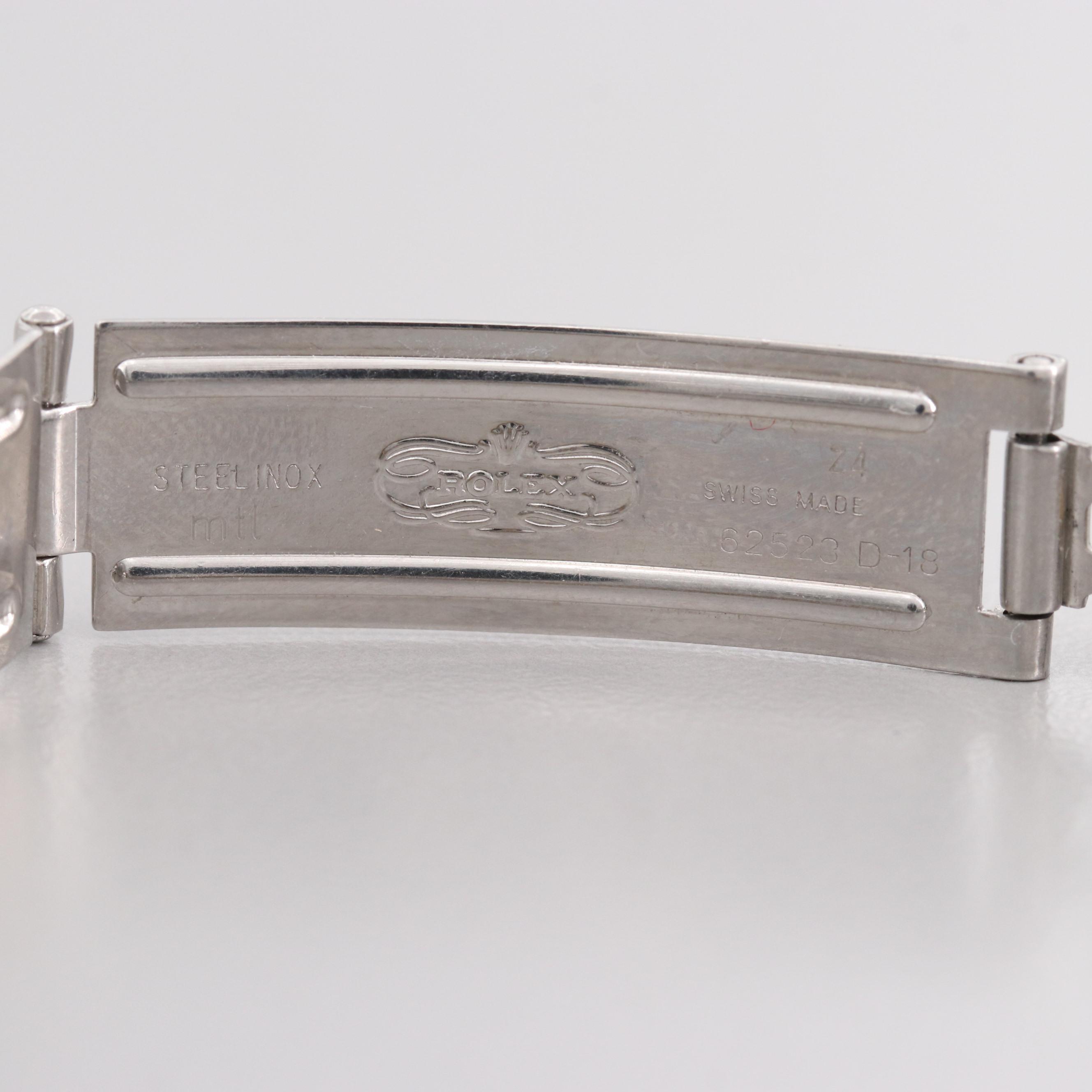 Rolex Datejust Stainless Steel and 18K Yellow Gold Watch, 1996