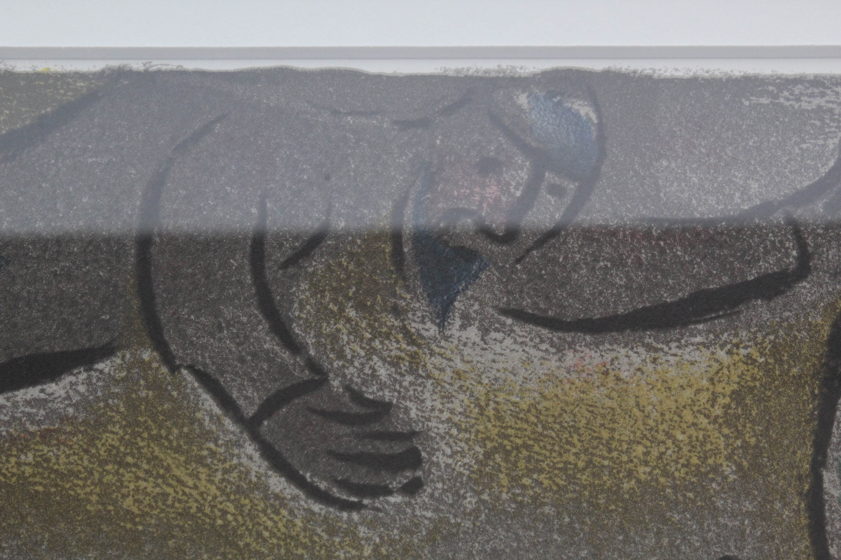 Marc Chagall Two-Page Color Lithograph from "Derrière le Miroir"