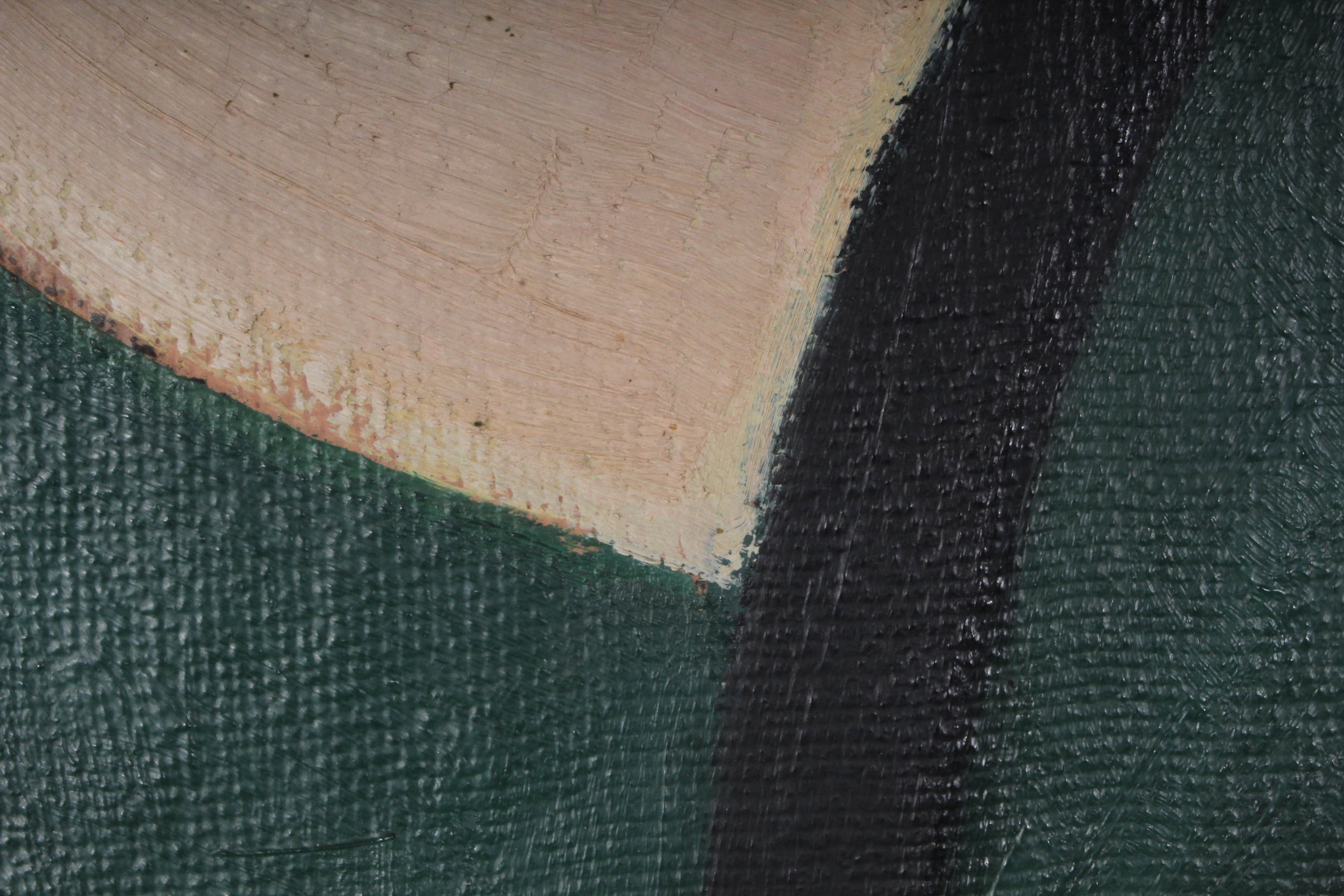 Portrait Oil Painting Attributed to Bela Ormo, 1931