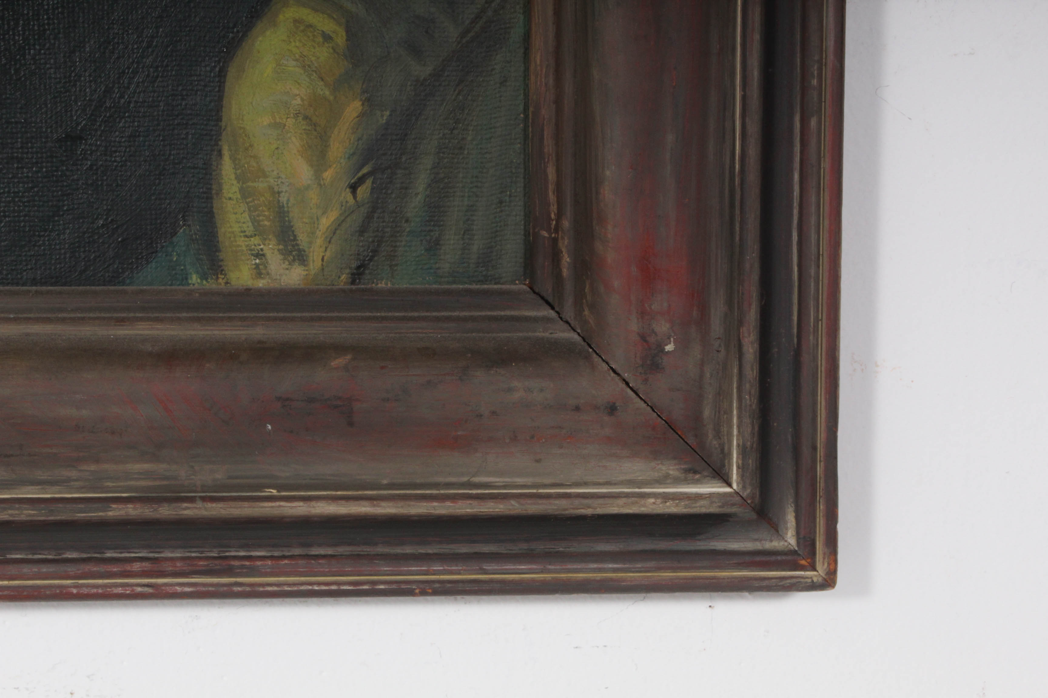 Portrait Oil Painting Attributed to Bela Ormo, 1931