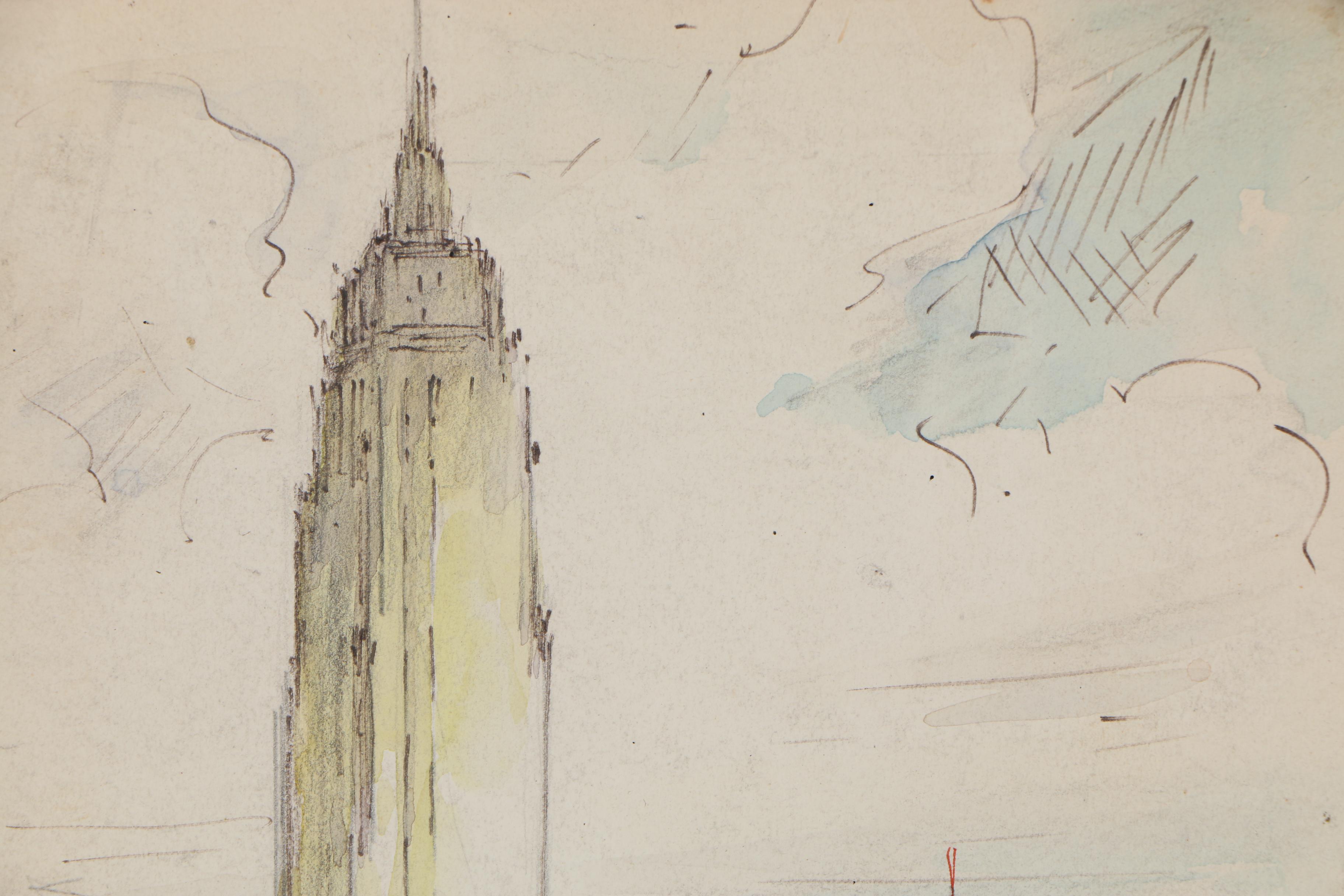 Early-Mid 20th Century Watercolor Paintings