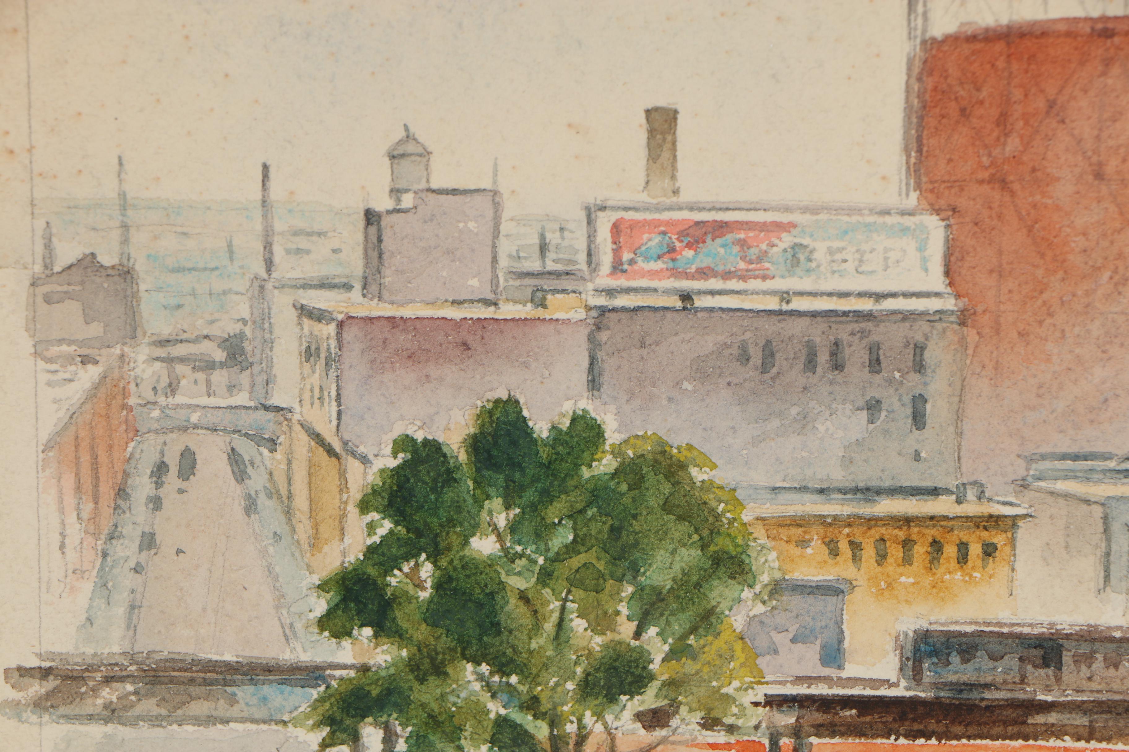 Early-Mid 20th Century Watercolor Paintings