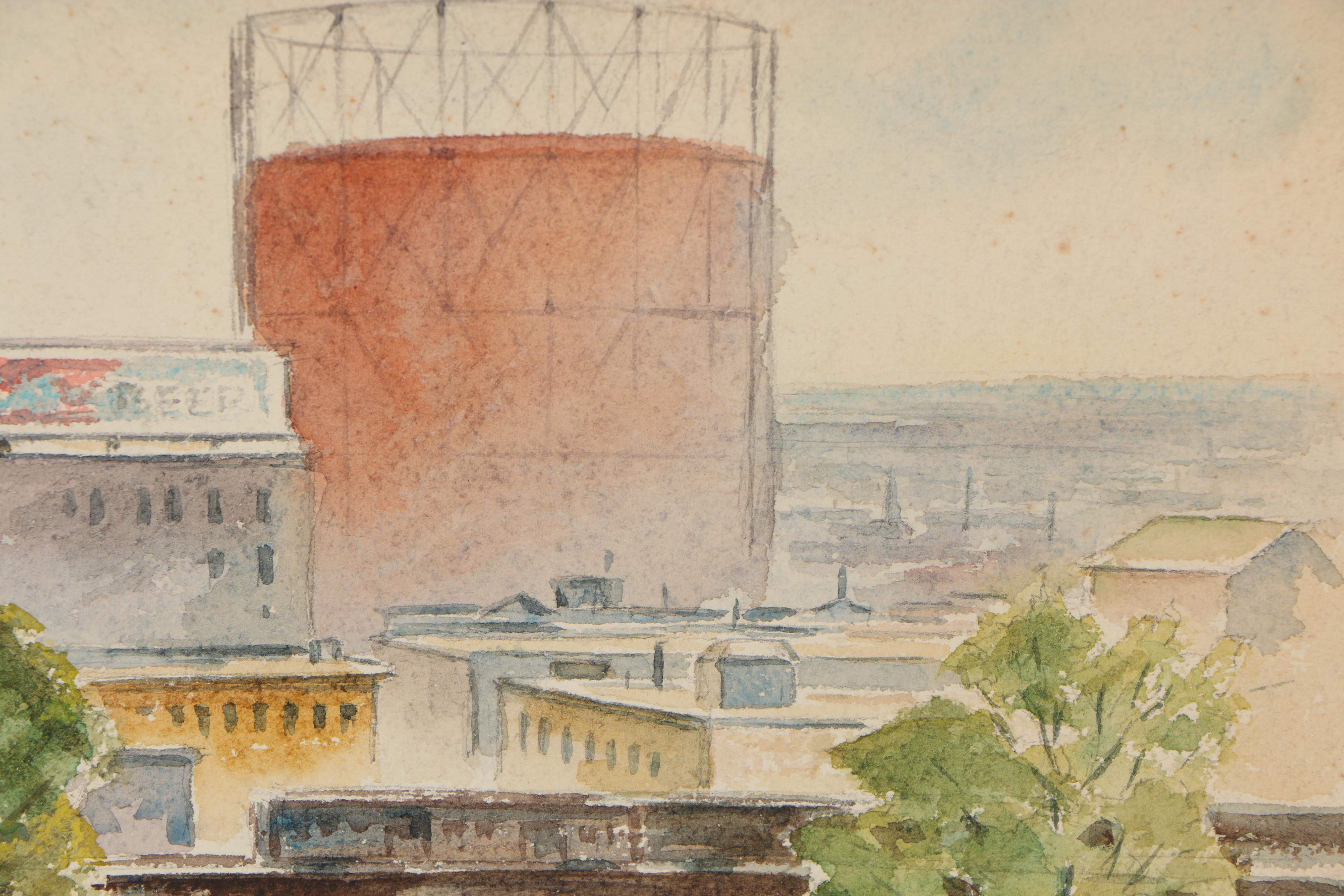 Early-Mid 20th Century Watercolor Paintings