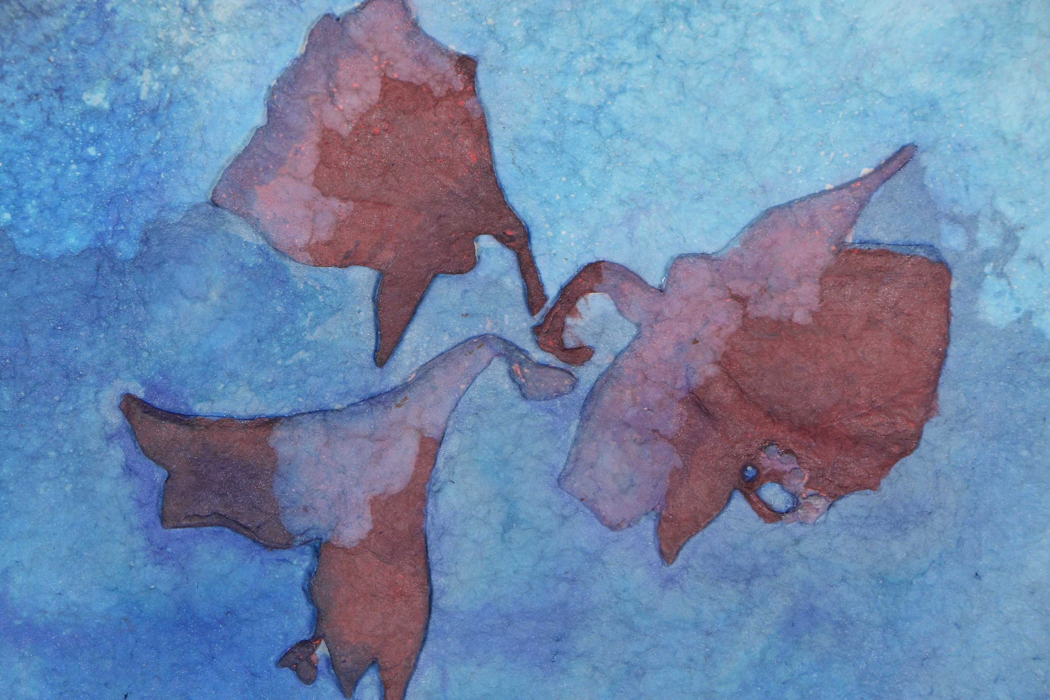 John Tuska Cast Paper Reliefs