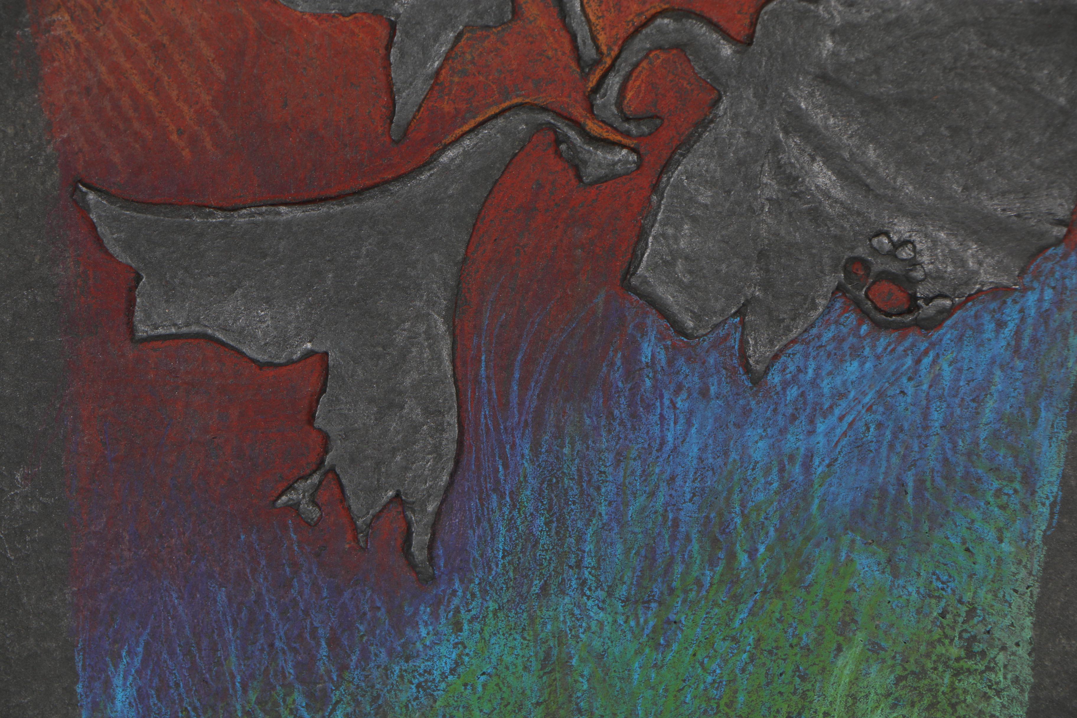 John Tuska Cast Paper Reliefs