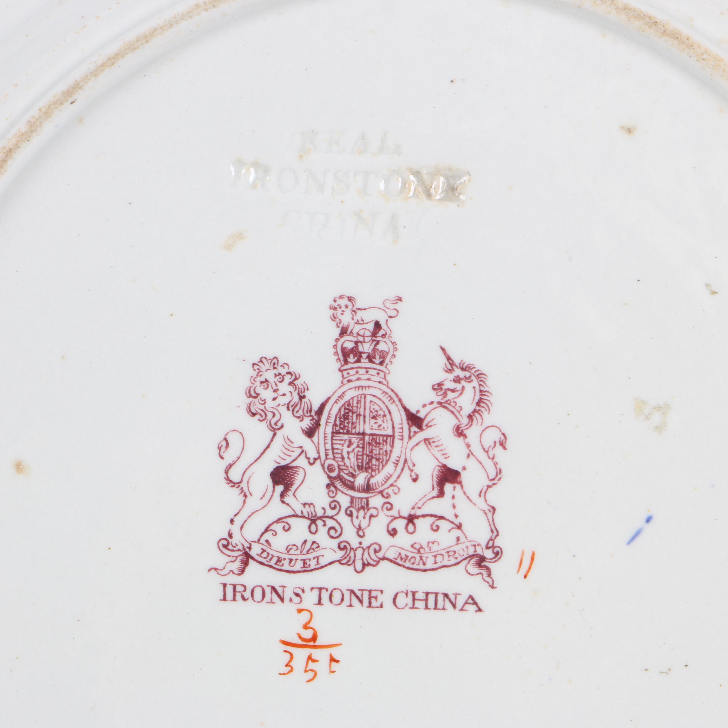 Ashworth English Ironstone China Plate, Late 19th Century