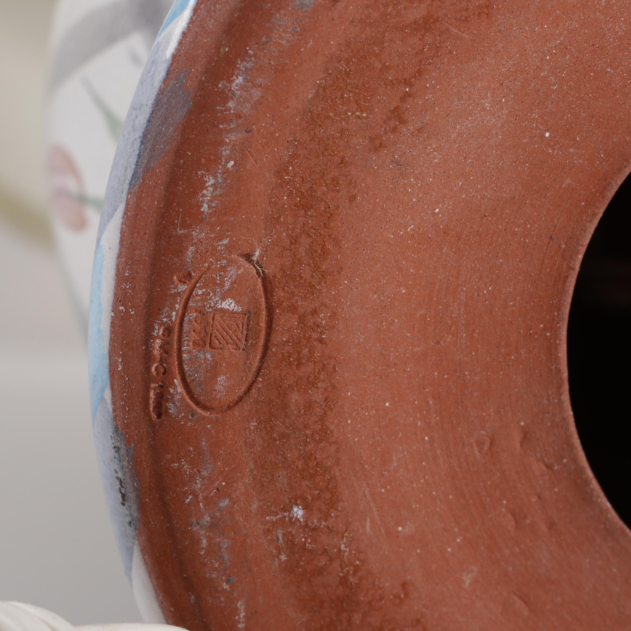 MacKenzie-Childs "Tulip" Earthenware Table Lamp