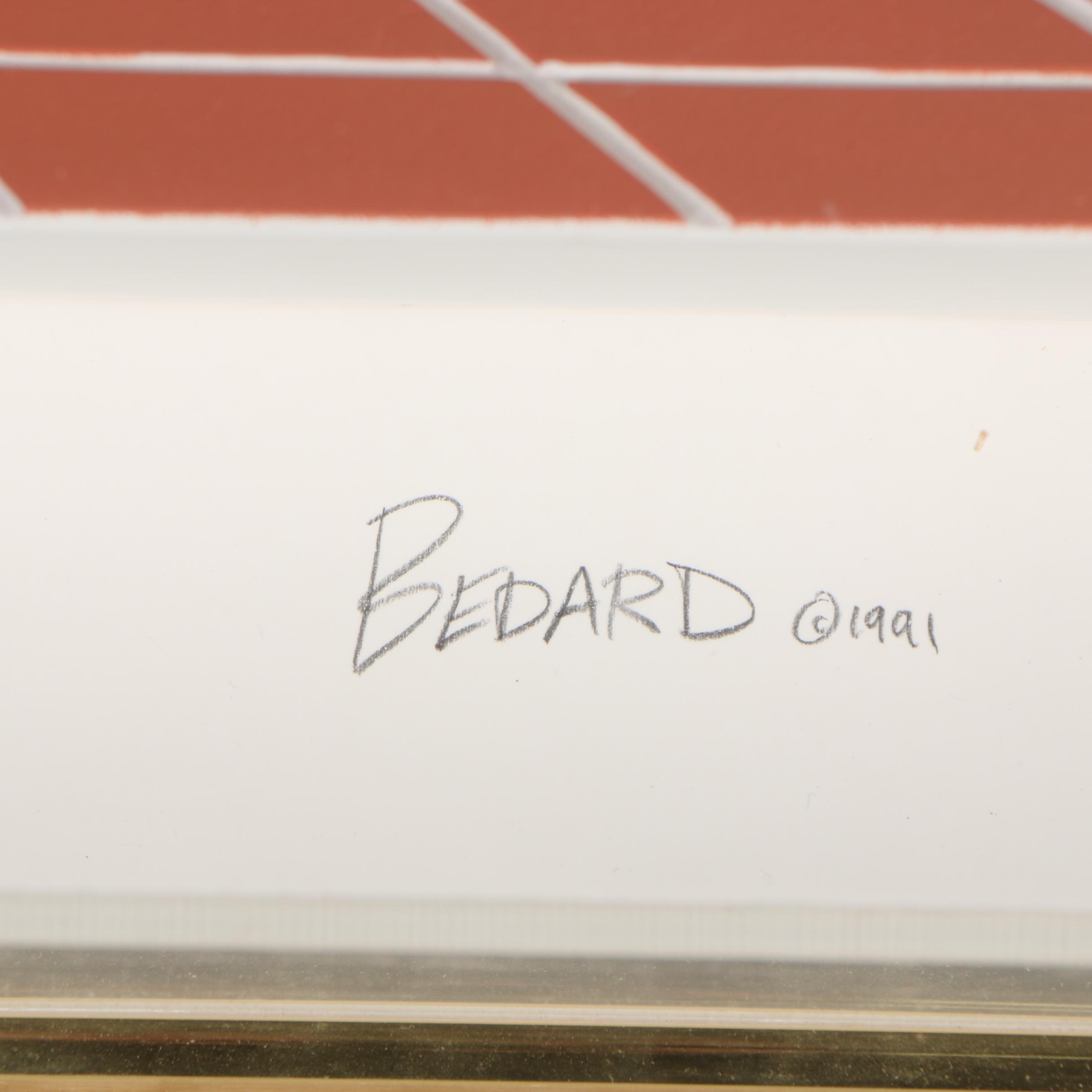 Michael Bedard High Relief Sculpture "Sitting Ducks"