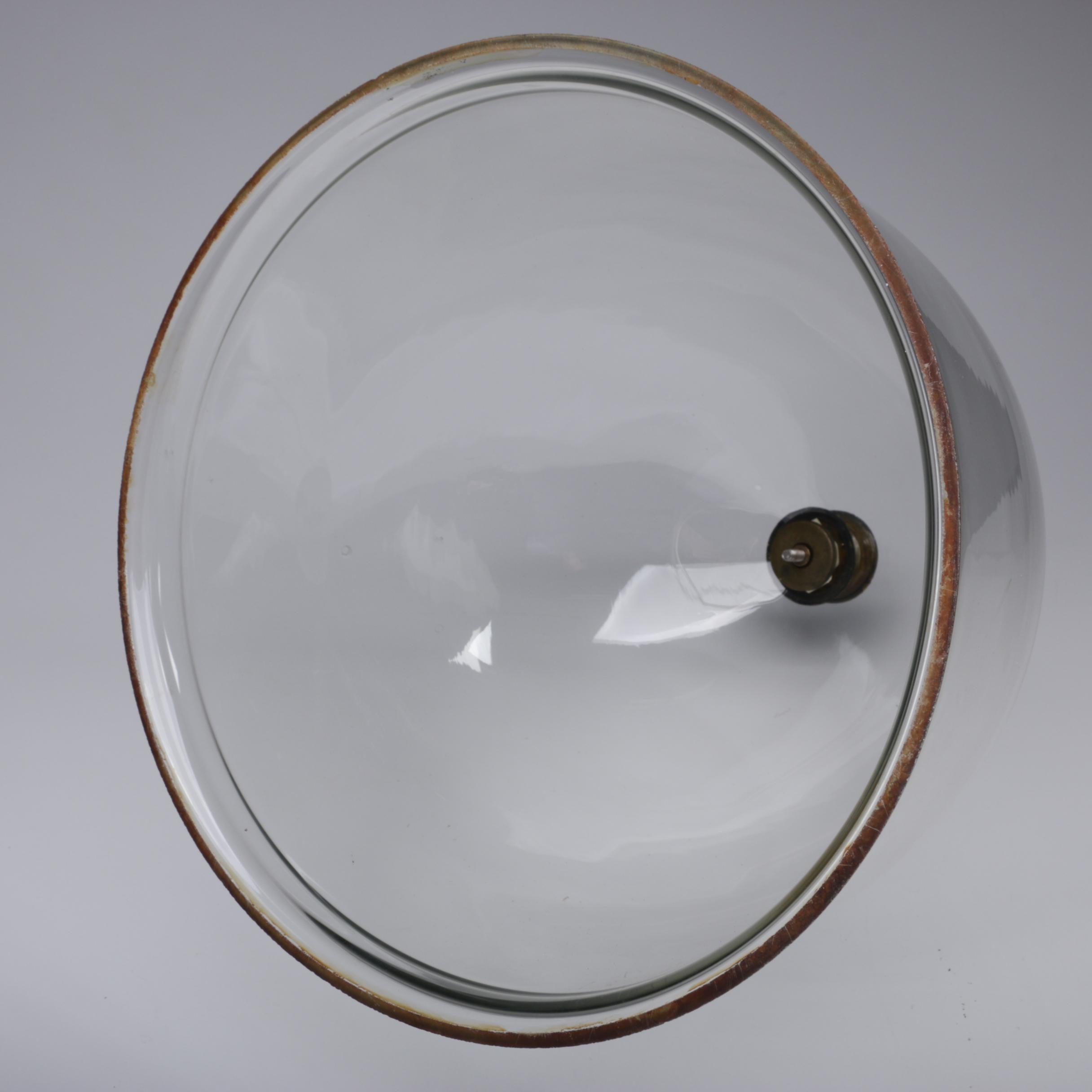 Hand Blown Glass Cloche, Antique