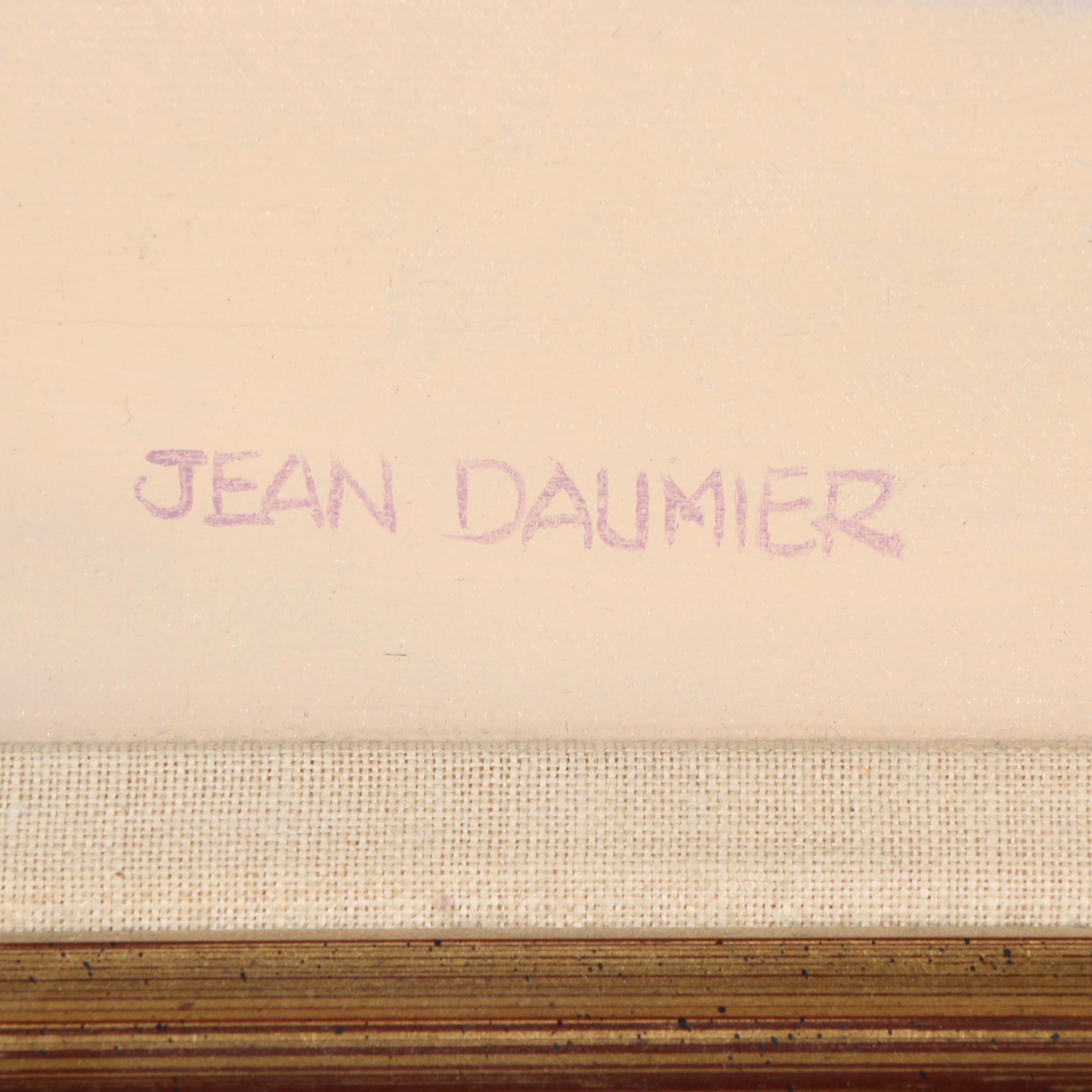 Jean Daumier Carousel Oil Painting