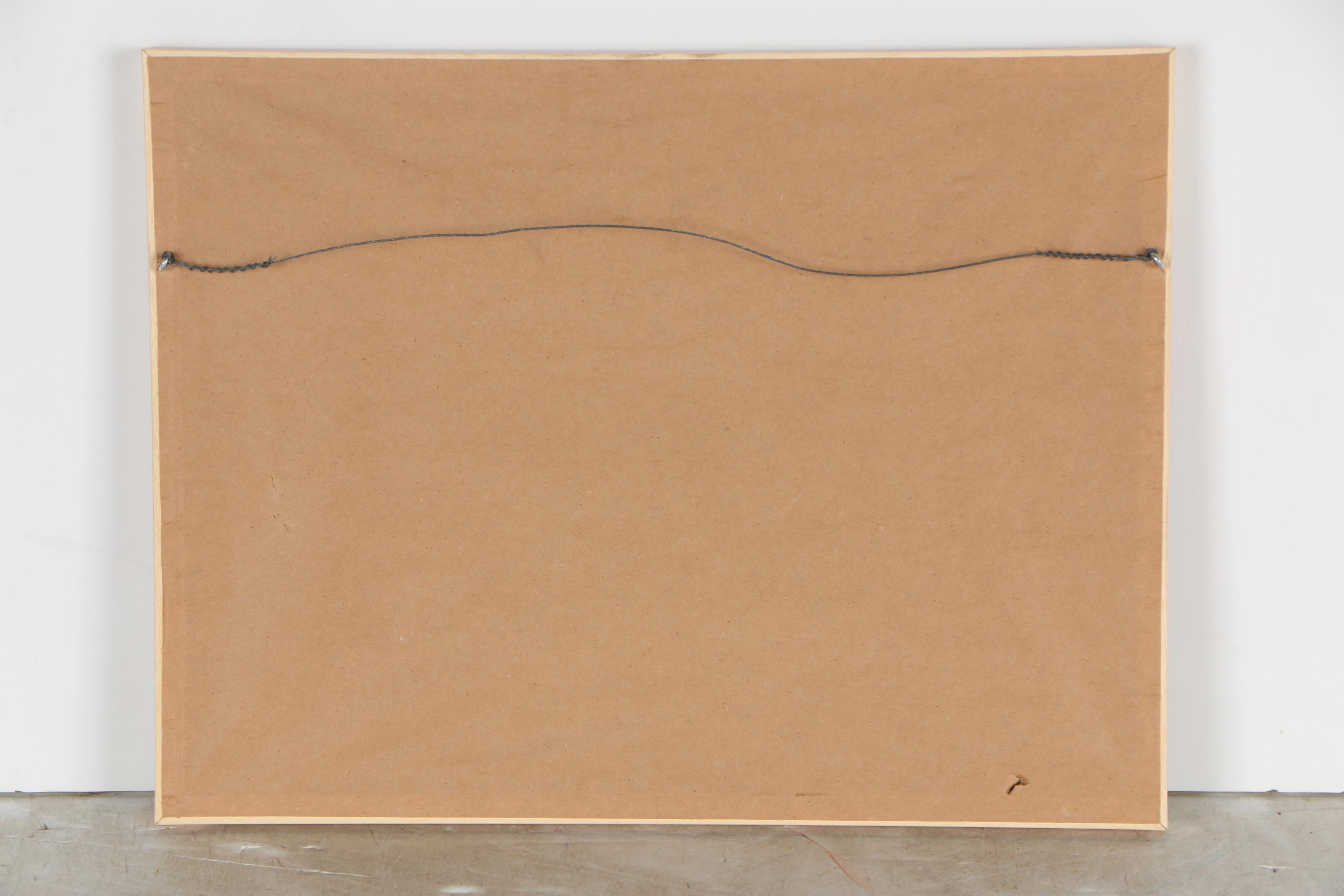 Robert Wright Folk Acrylic Painting