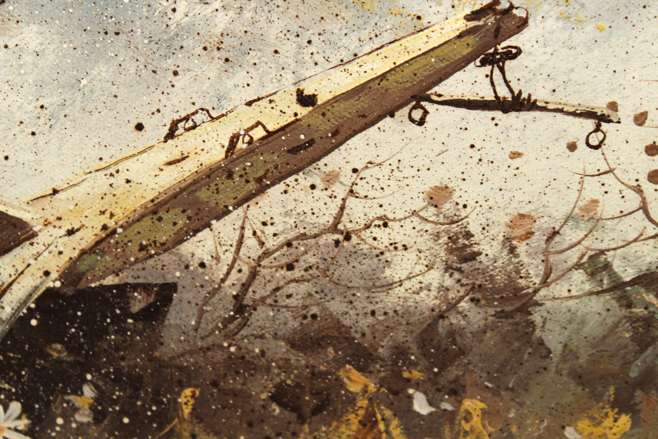 R. Hilton Oil Painting