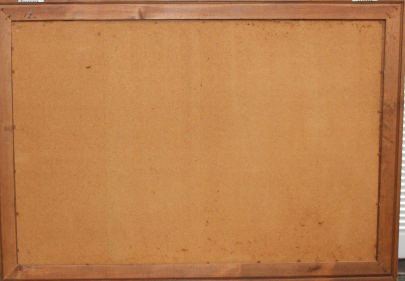 R. Hilton Oil Painting