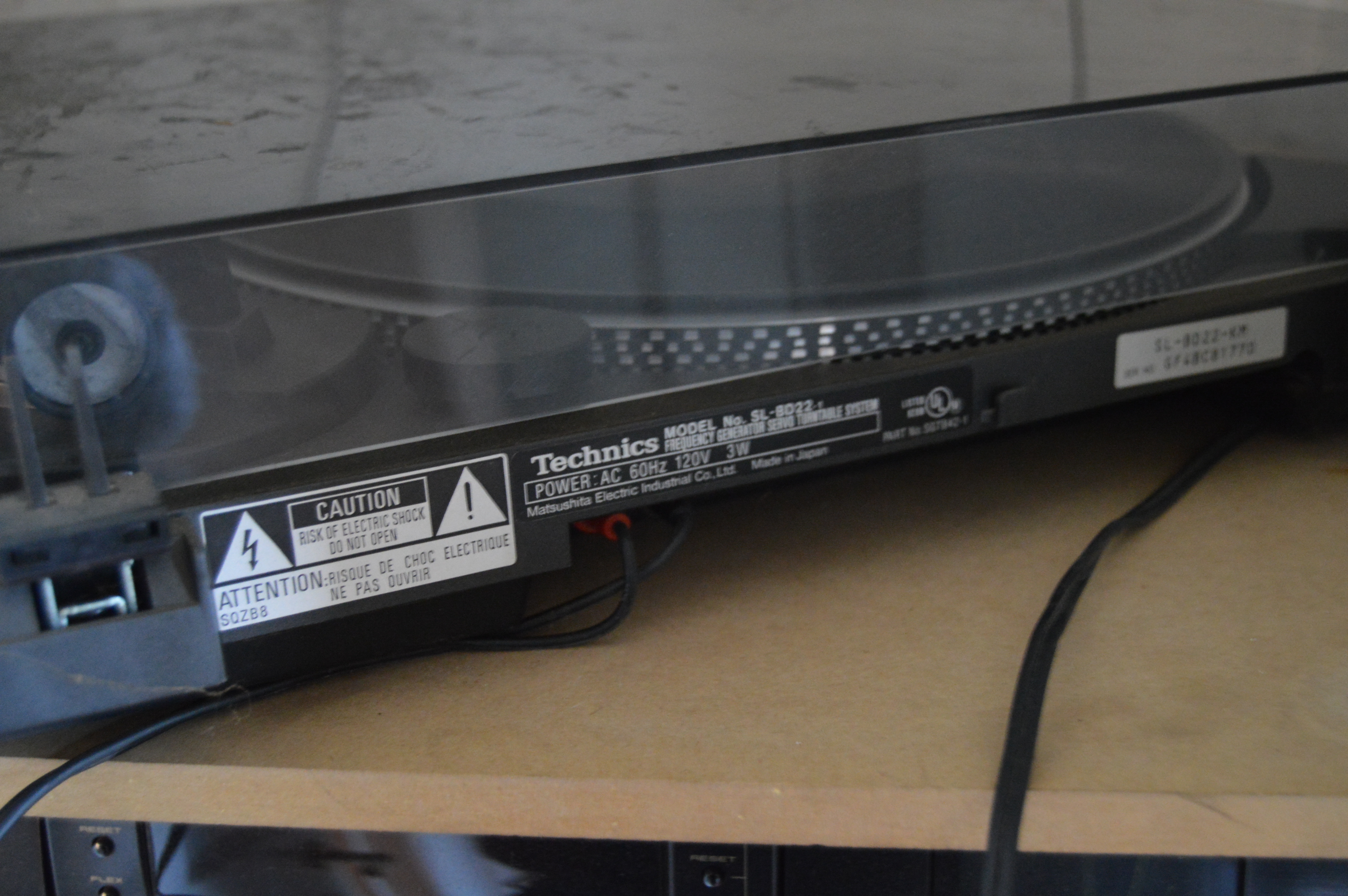 Technics FG Servo Automatic Turntable