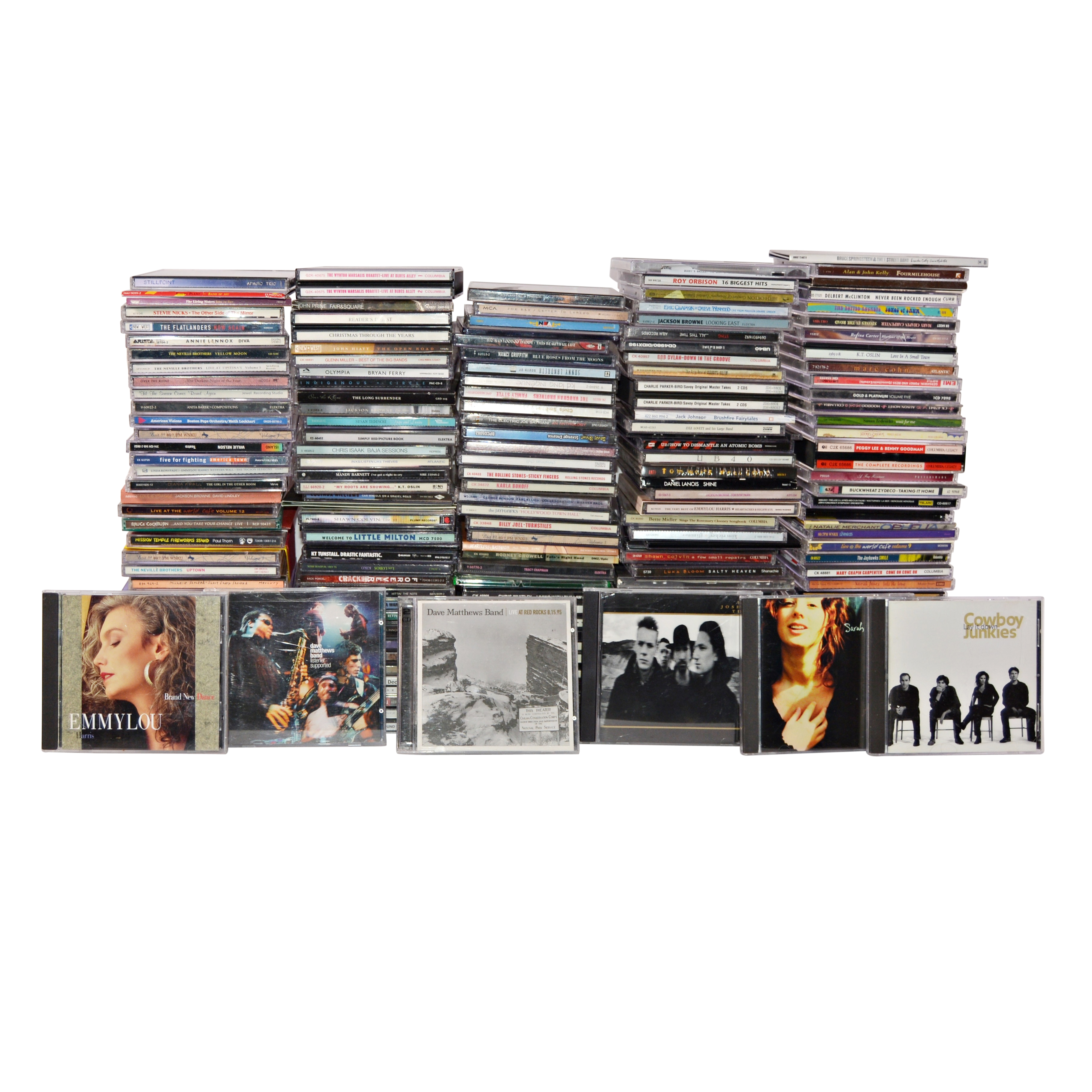 Large Collection of Music CDs Including Annie Lennox and The Neville Brothers