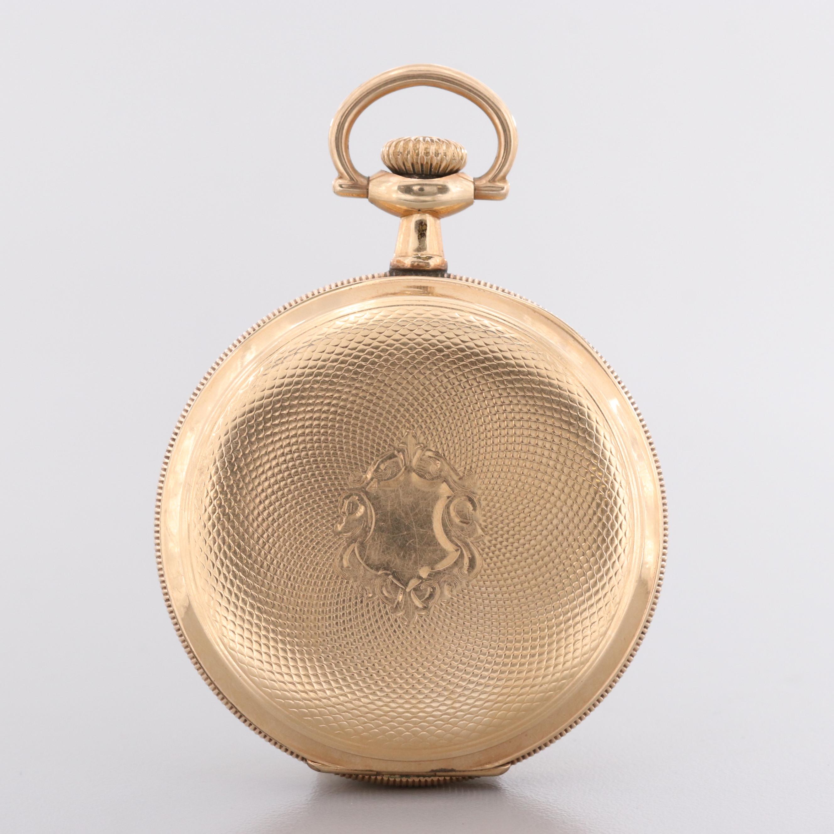 Hamilton 992 Gold Filled Pocket Watch, 1913