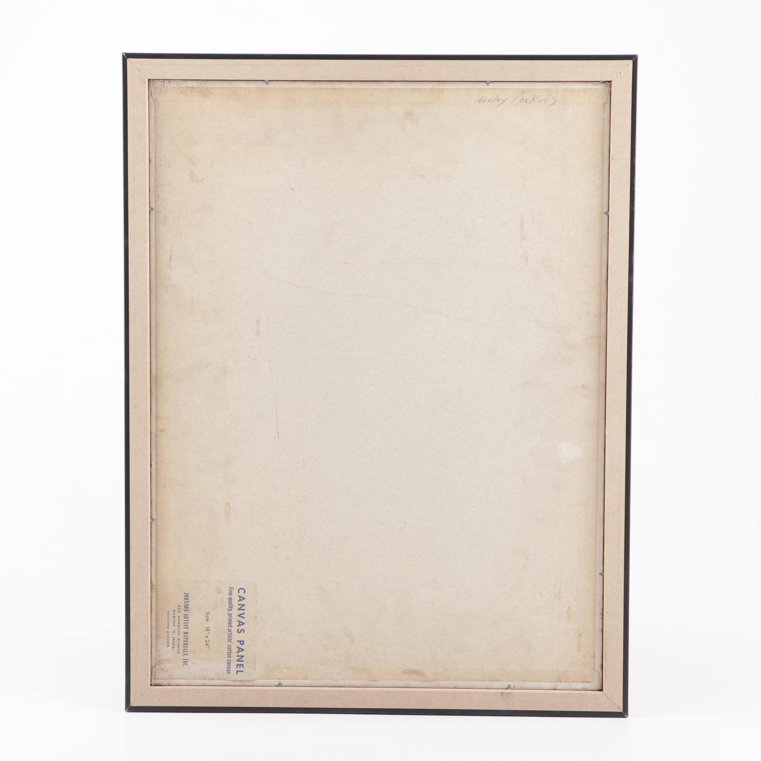 Oil Painting Attributed to Harley Perkins