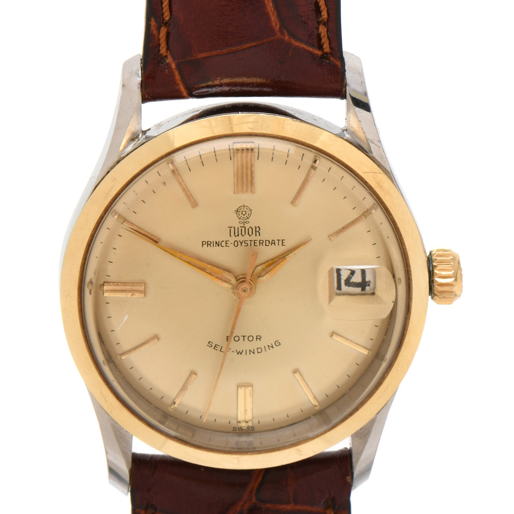 Tudor Prince Two-Tone Oysterdate Rotor Self-Winding 33mm Mode 7968 Watch