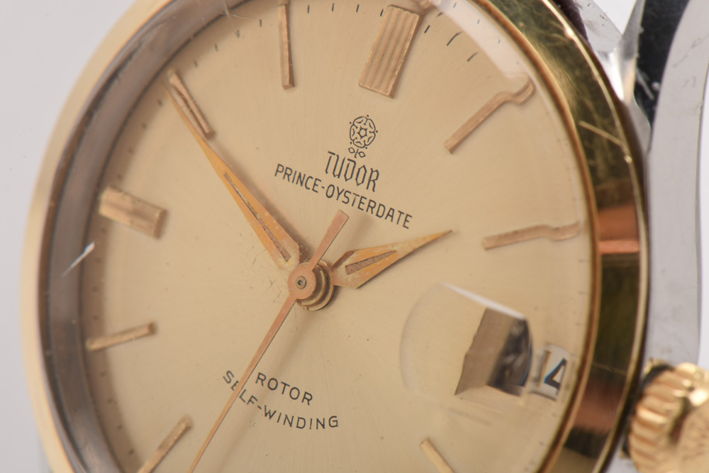 Tudor Prince Two-Tone Oysterdate Rotor Self-Winding 33mm Mode 7968 Watch