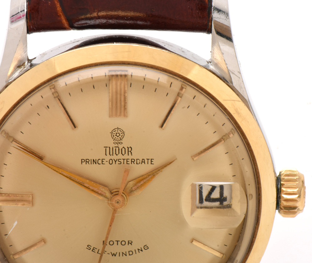 Tudor Prince Two-Tone Oysterdate Rotor Self-Winding 33mm Mode 7968 Watch