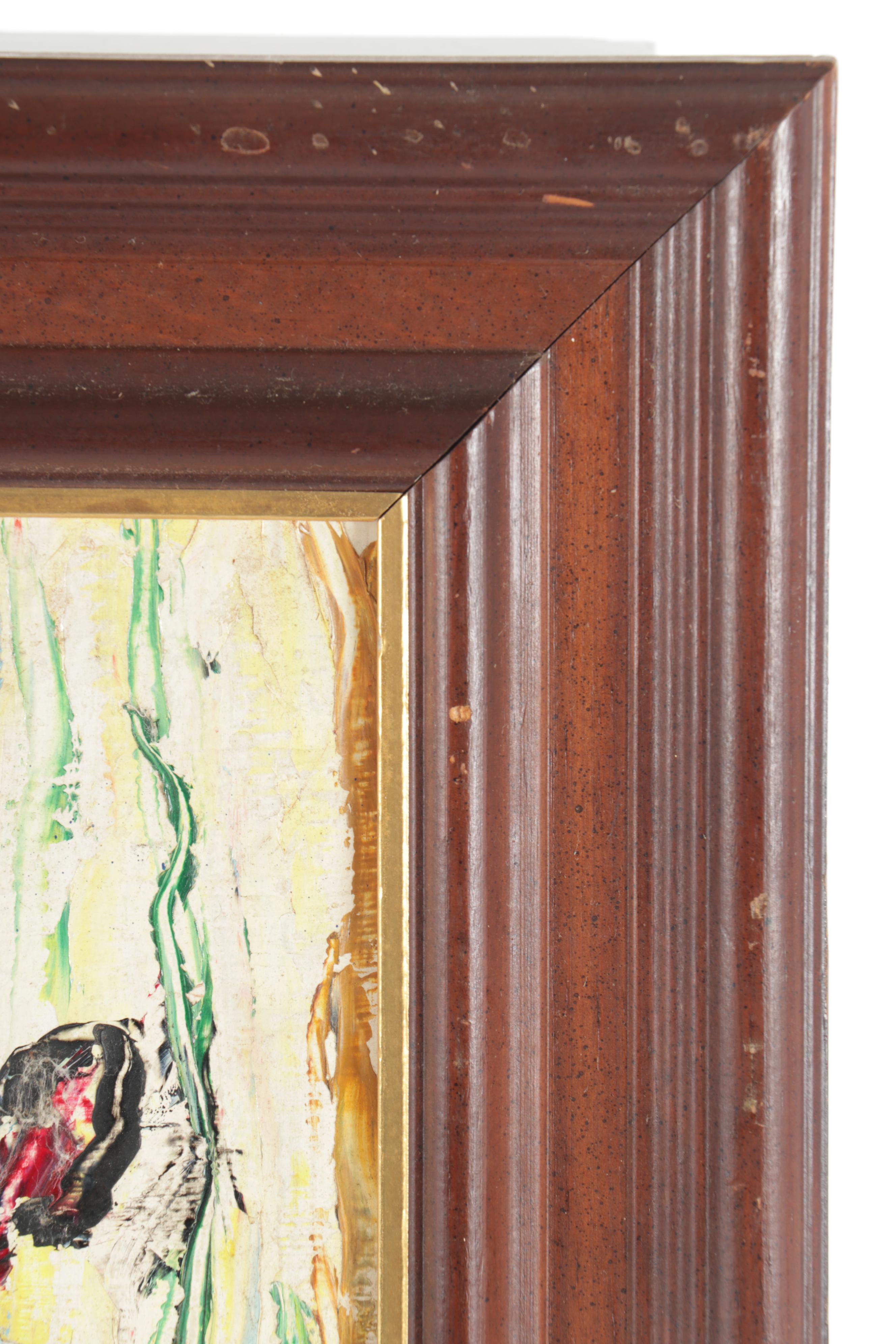 20th Century Figural Oil Painting