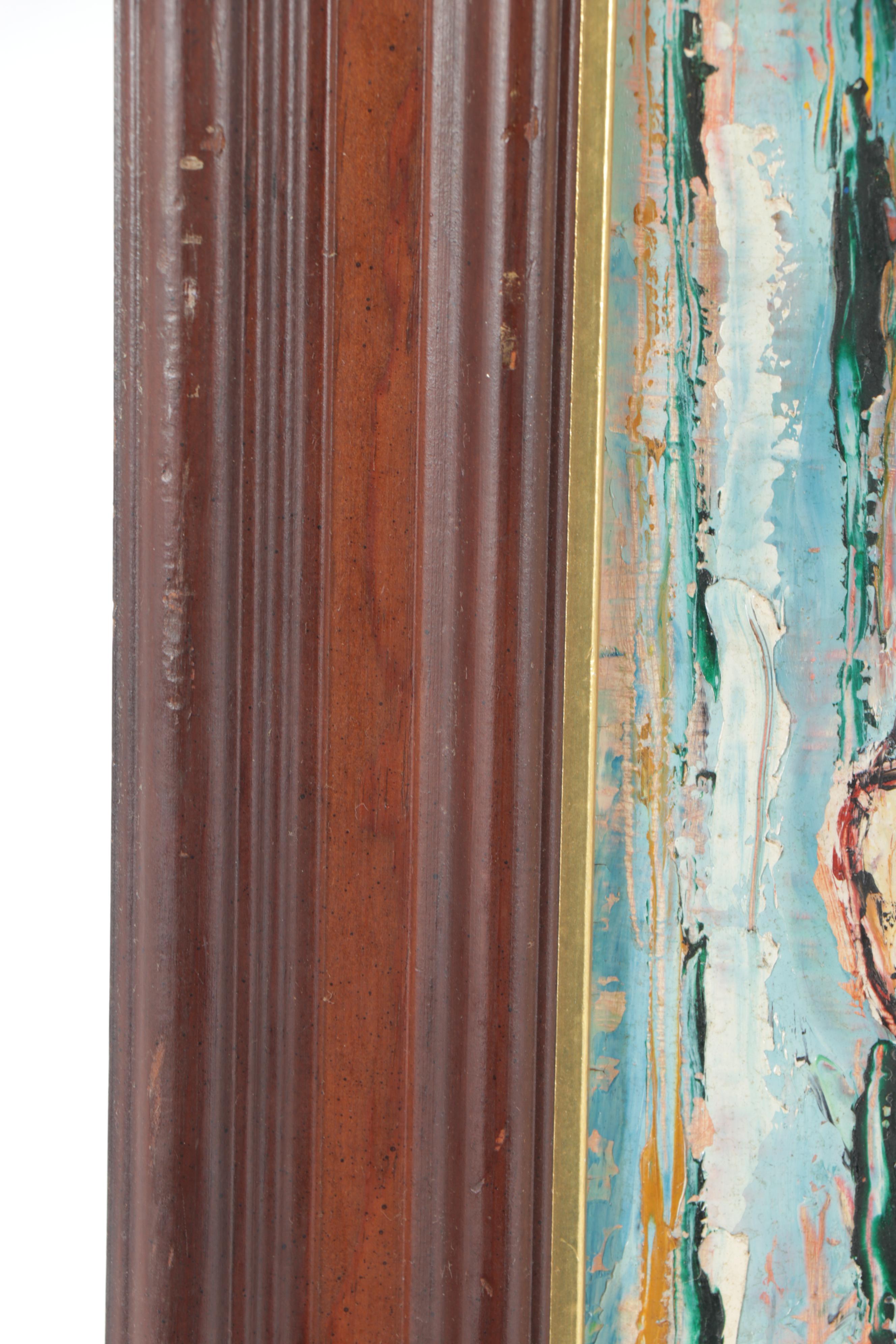 20th Century Figural Oil Painting