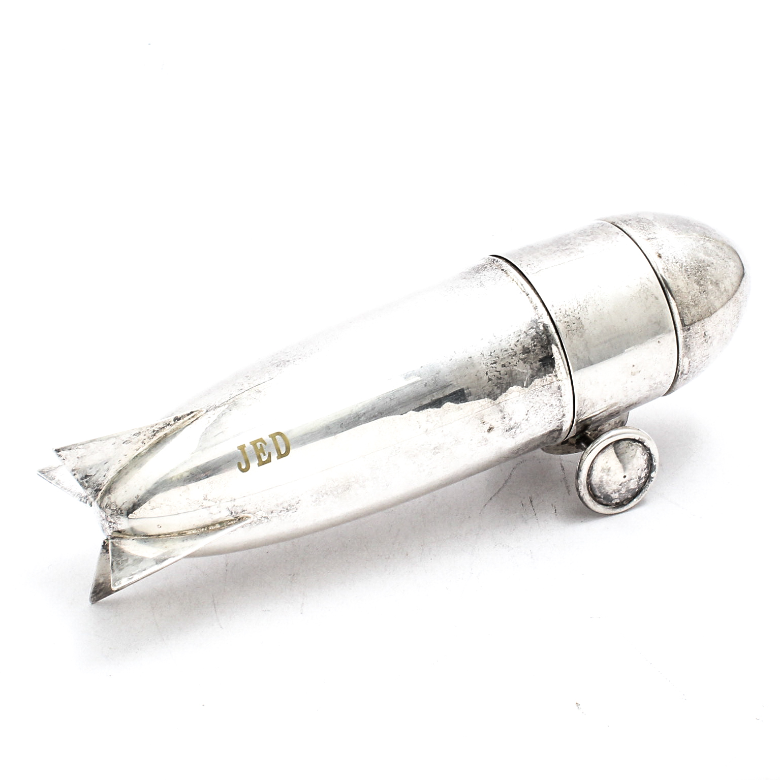 Vintage Art Deco Zepplin Cocktail Shaker