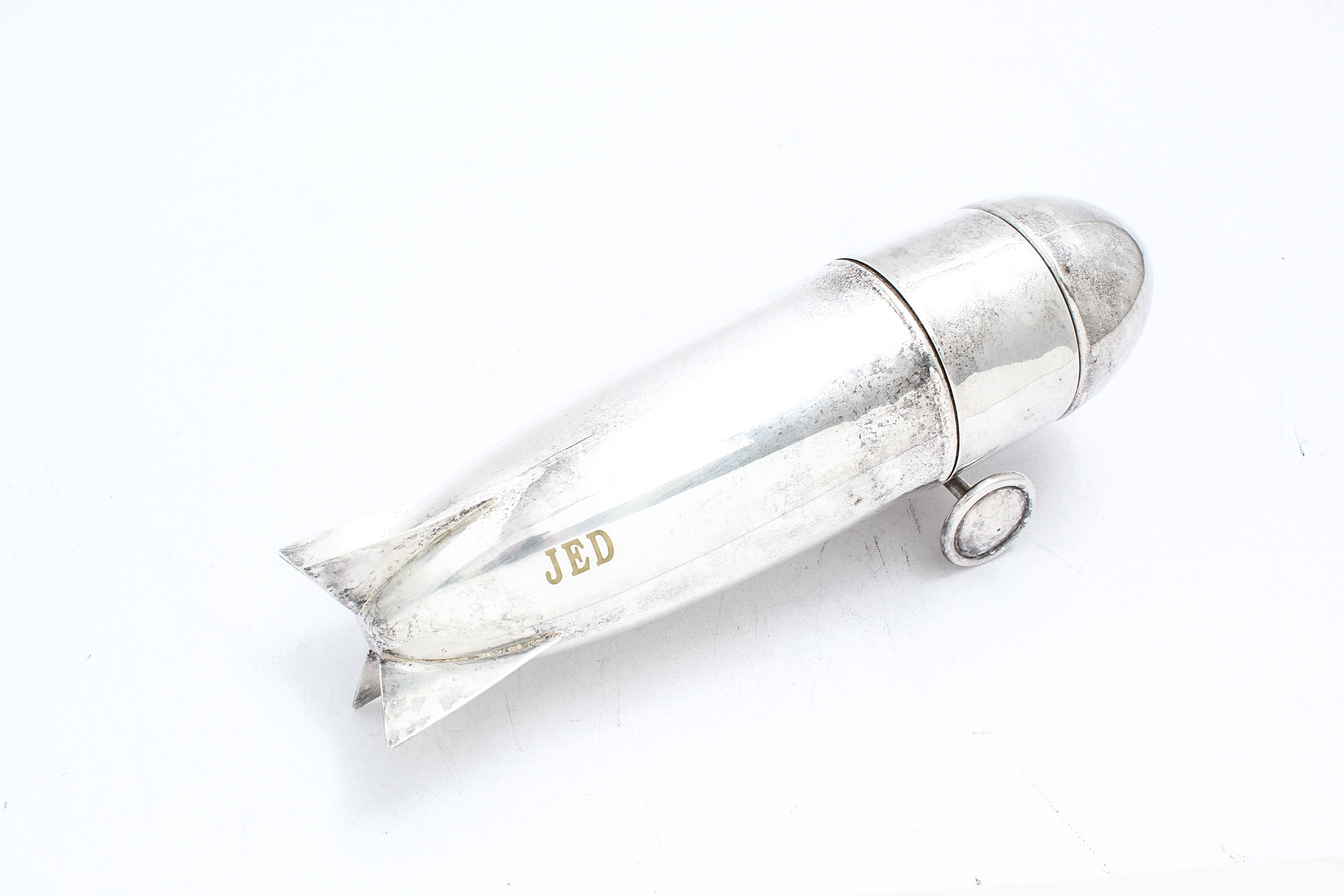 Vintage Art Deco Zepplin Cocktail Shaker