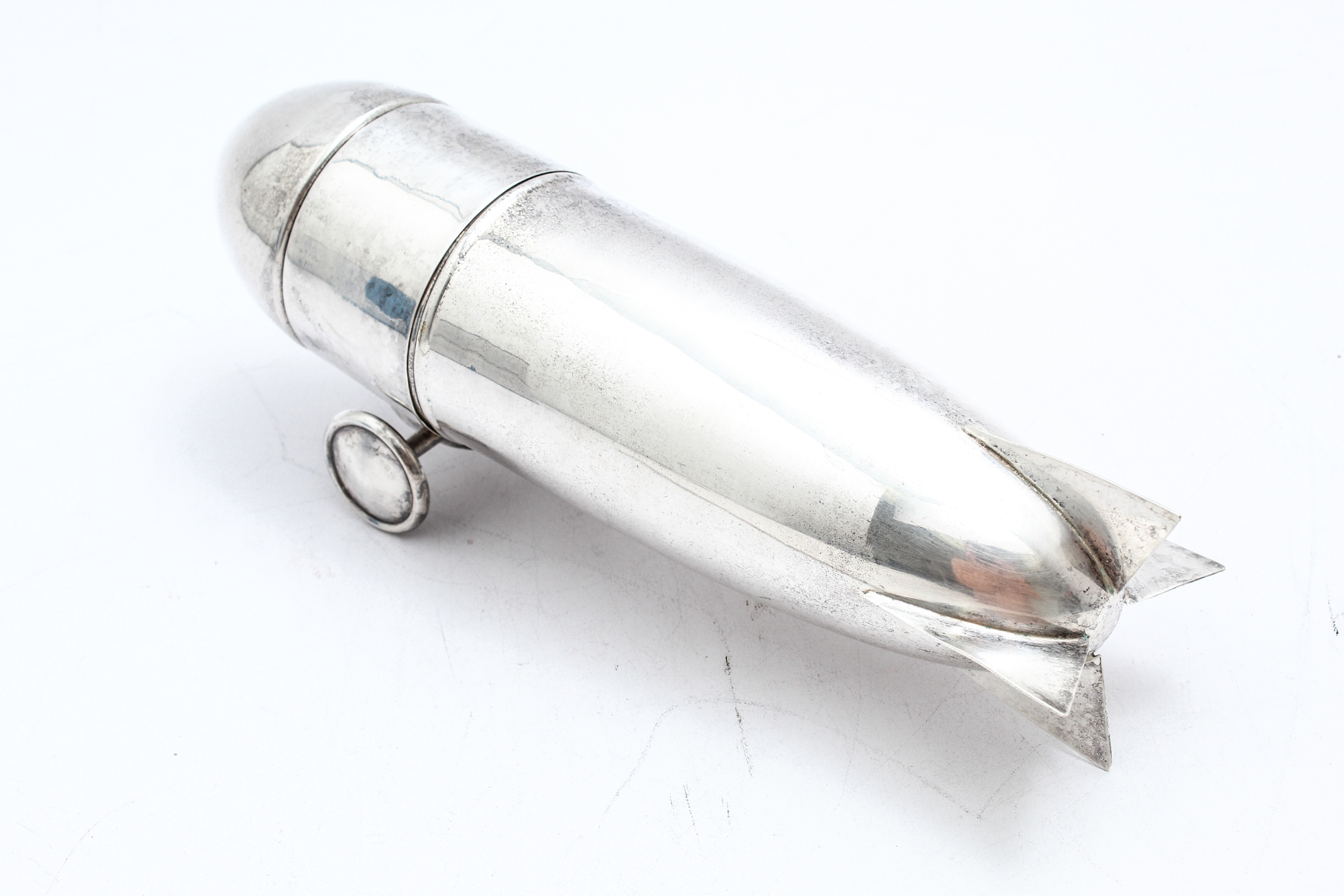 Vintage Art Deco Zepplin Cocktail Shaker