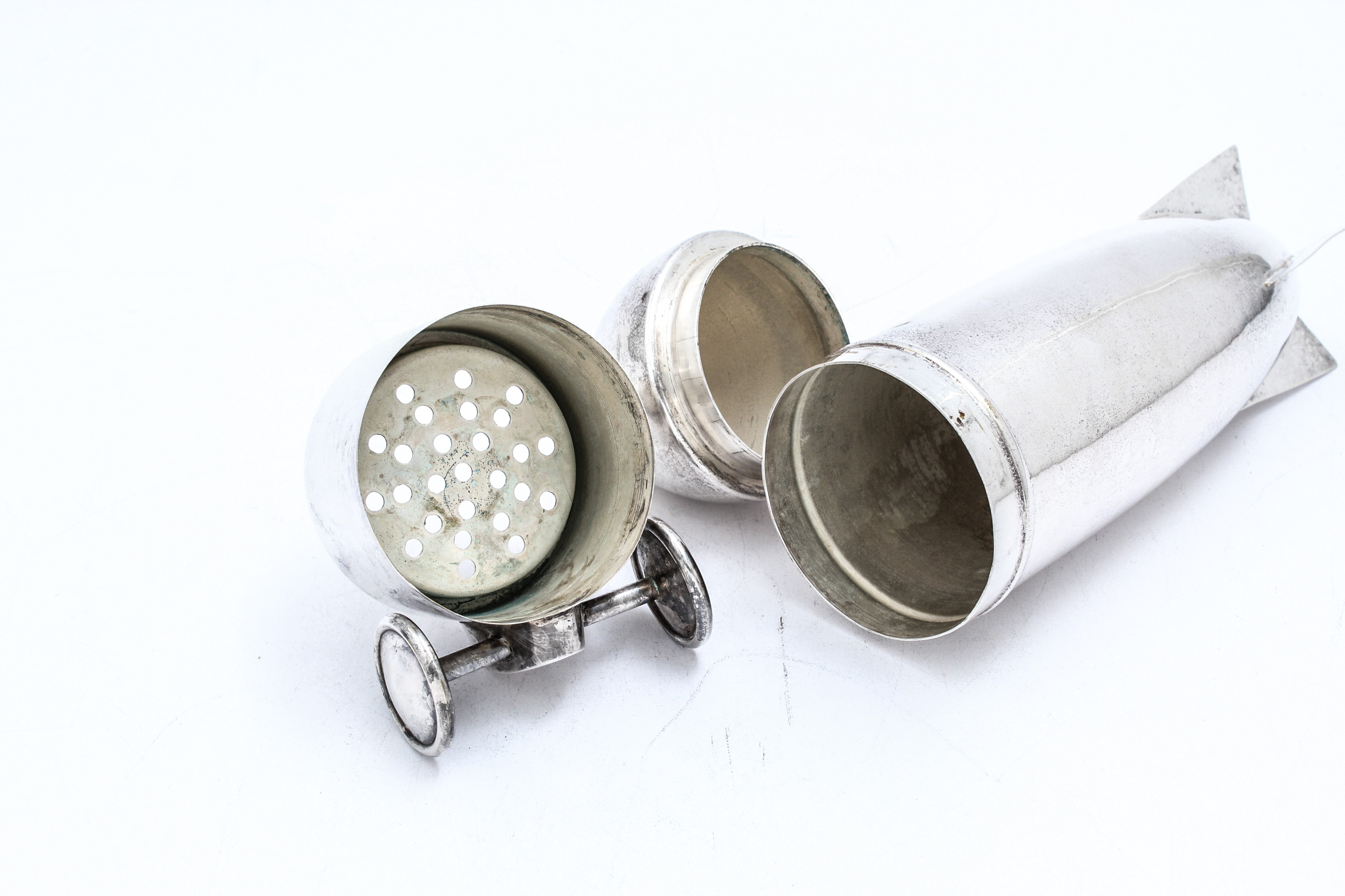 Vintage Art Deco Zepplin Cocktail Shaker