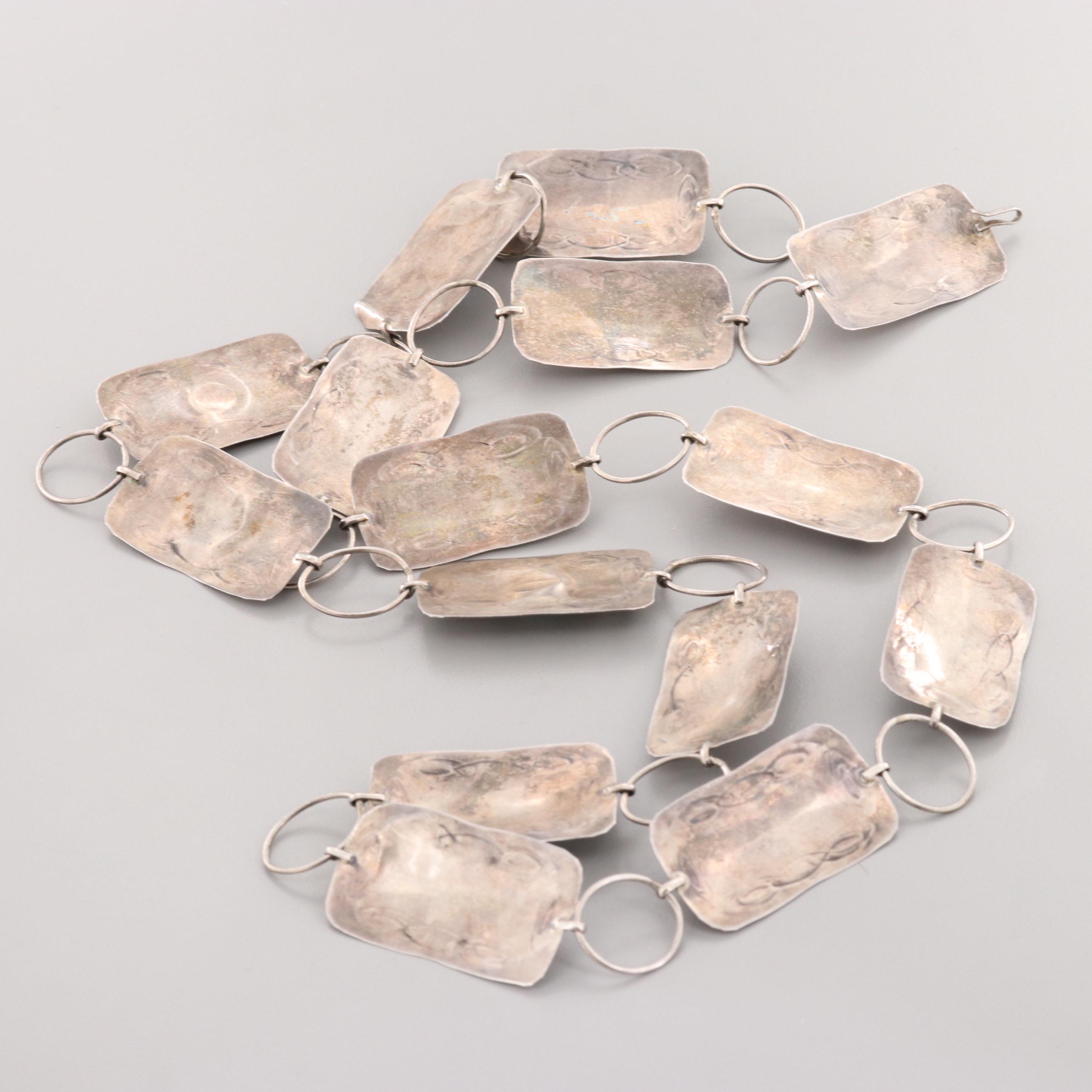 Sterling Silver Turquoise Belt