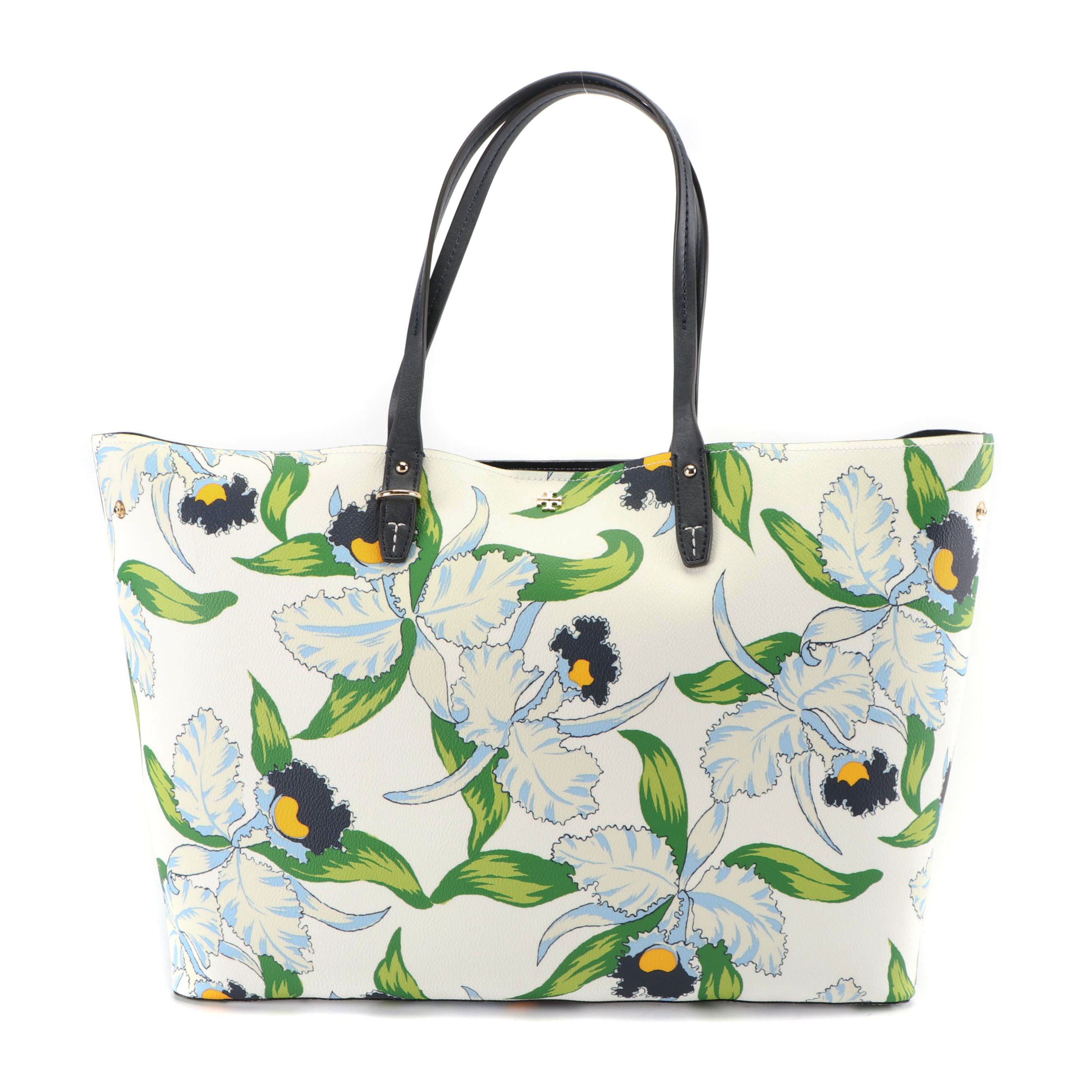 Tory Burch Kerrington Square Vinyl Laguna Tote