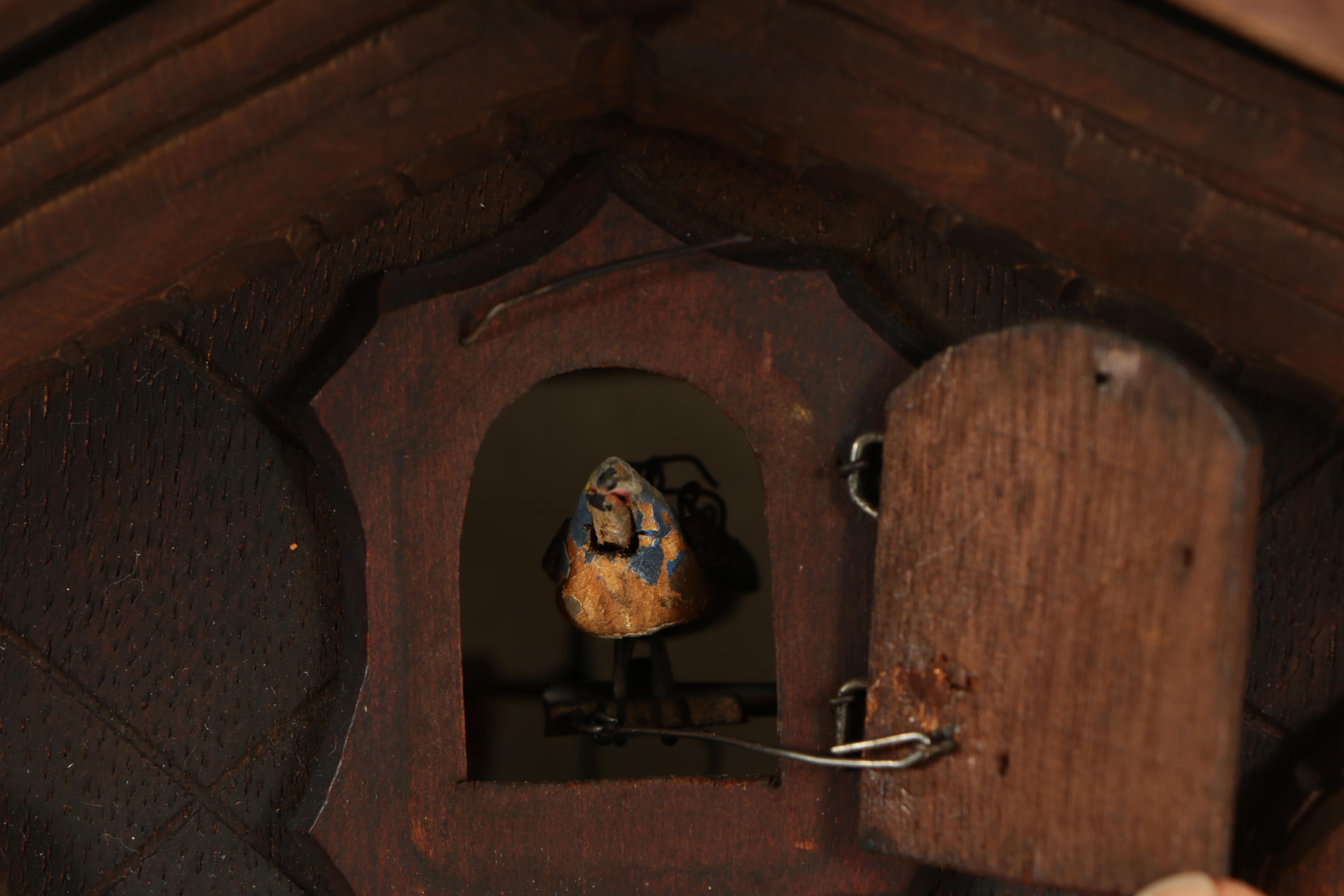 George Kuehl & Co. Black Forest Cuckoo Clock, Circa 1900