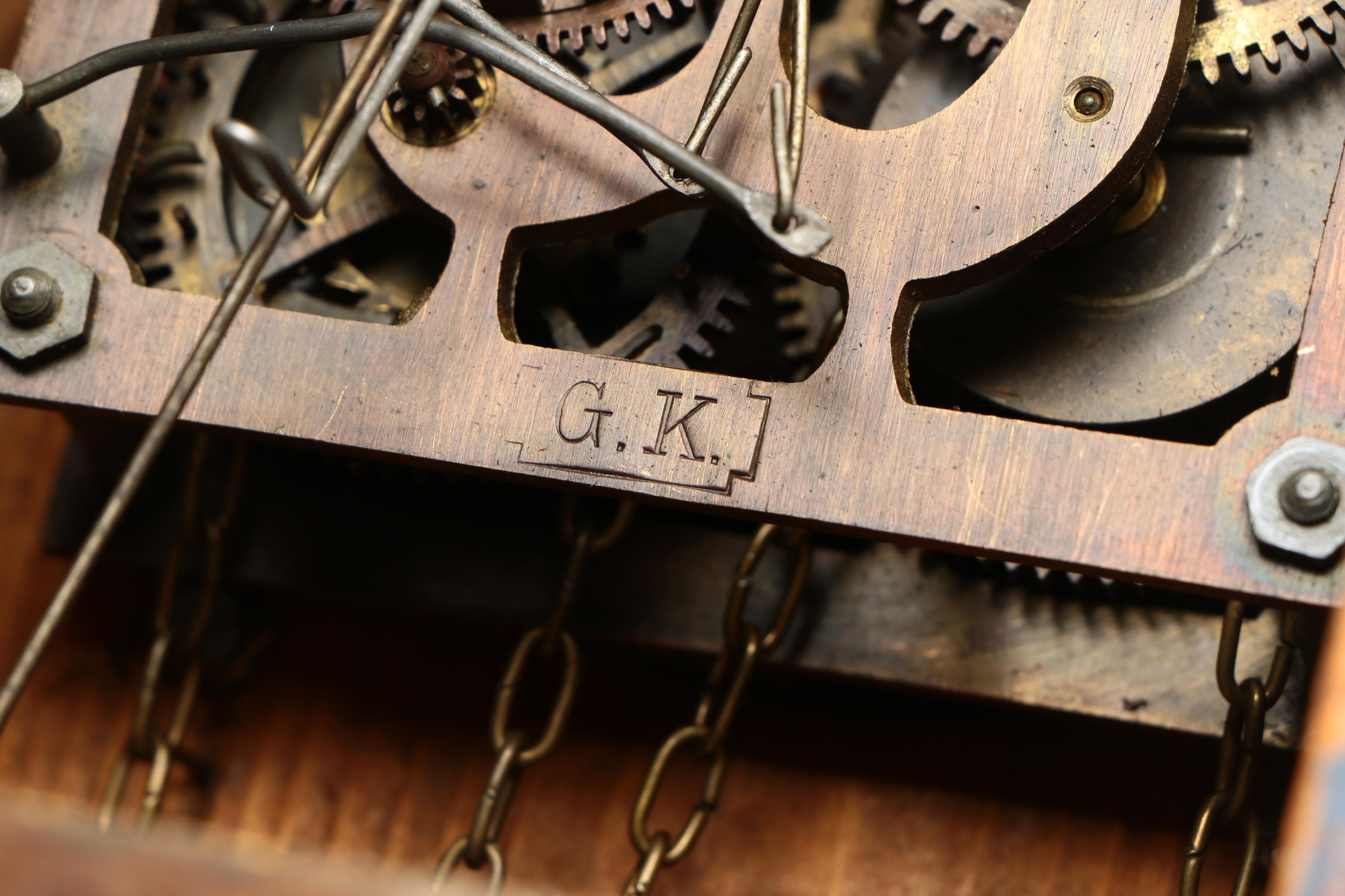 George Kuehl & Co. Black Forest Cuckoo Clock, Circa 1900