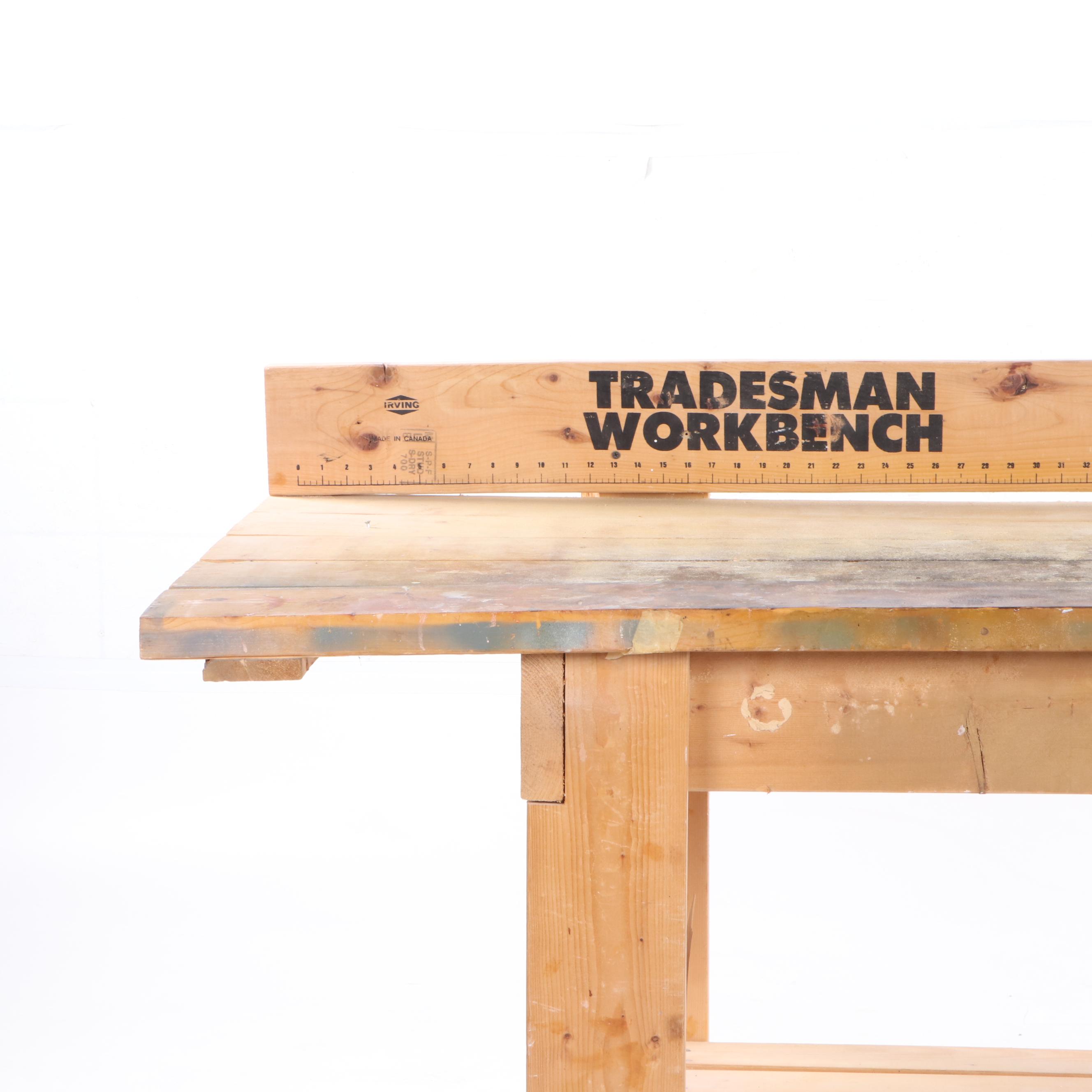 Tradesman Modern Pine Workbench