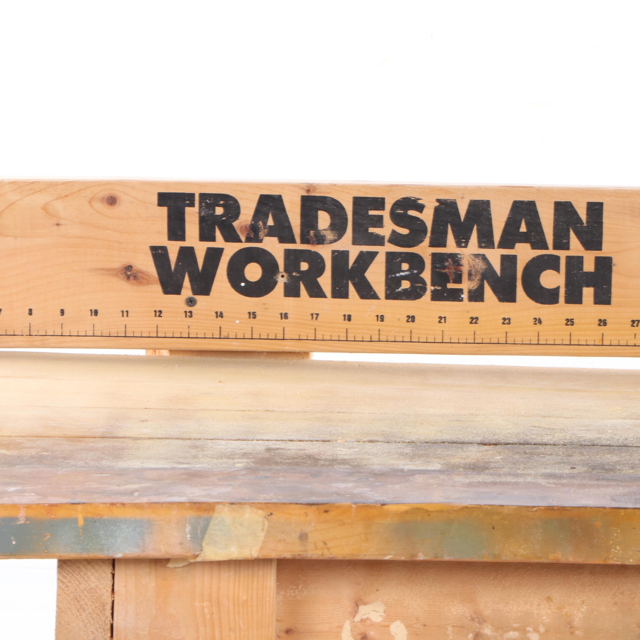 Tradesman Modern Pine Workbench